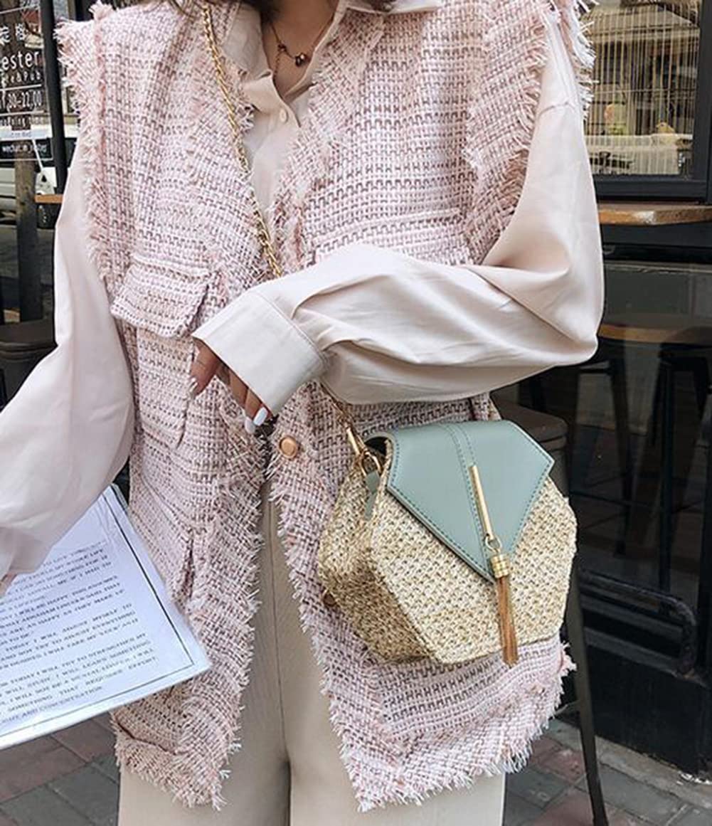 Stylish Straw Crossbody Bags for Women - Fashionable Beach Tote, Hobo & Satchel Handbags - Trendy Summer Travel Accessories 2024 | Perfect for Vacation, Pool Parties & Outdoor Adventures