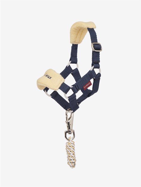 Le Mieux Toy Pony Vogue Headcollar & Lead Rope Set - Stylish Horse Halter with Adjustable Nylon Lead for Show, Training & Grooming - Perfect for Dressage, Jumping & Equestrian Events