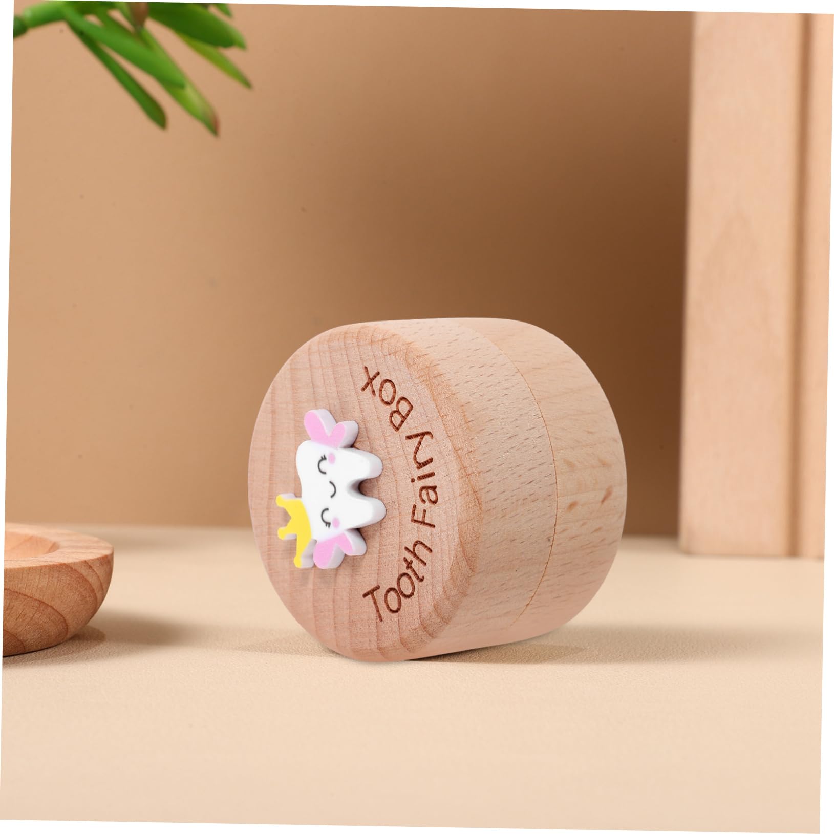 VOSAREA Wooden Tooth Box for Kids - Children's Tooth Holder & Baby Teeth Storage Organizer - Perfect for Tooth Fairy Gifts, First Lost Tooth Keepsake, and Memory Preservation