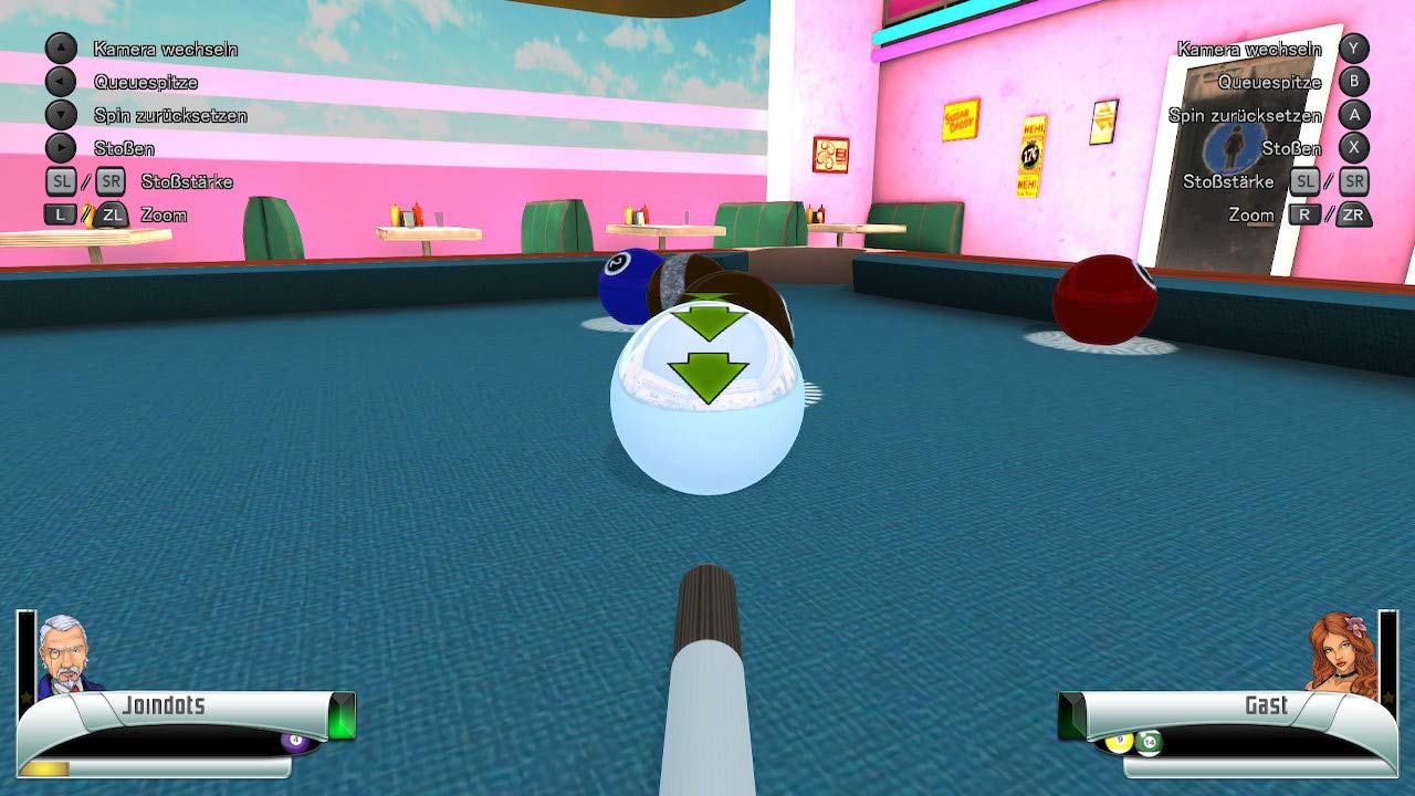 3D Billiard Pool & Snooker Game for Nintendo Switch - Realistic Sports Simulation for Home Entertainment & Party Fun