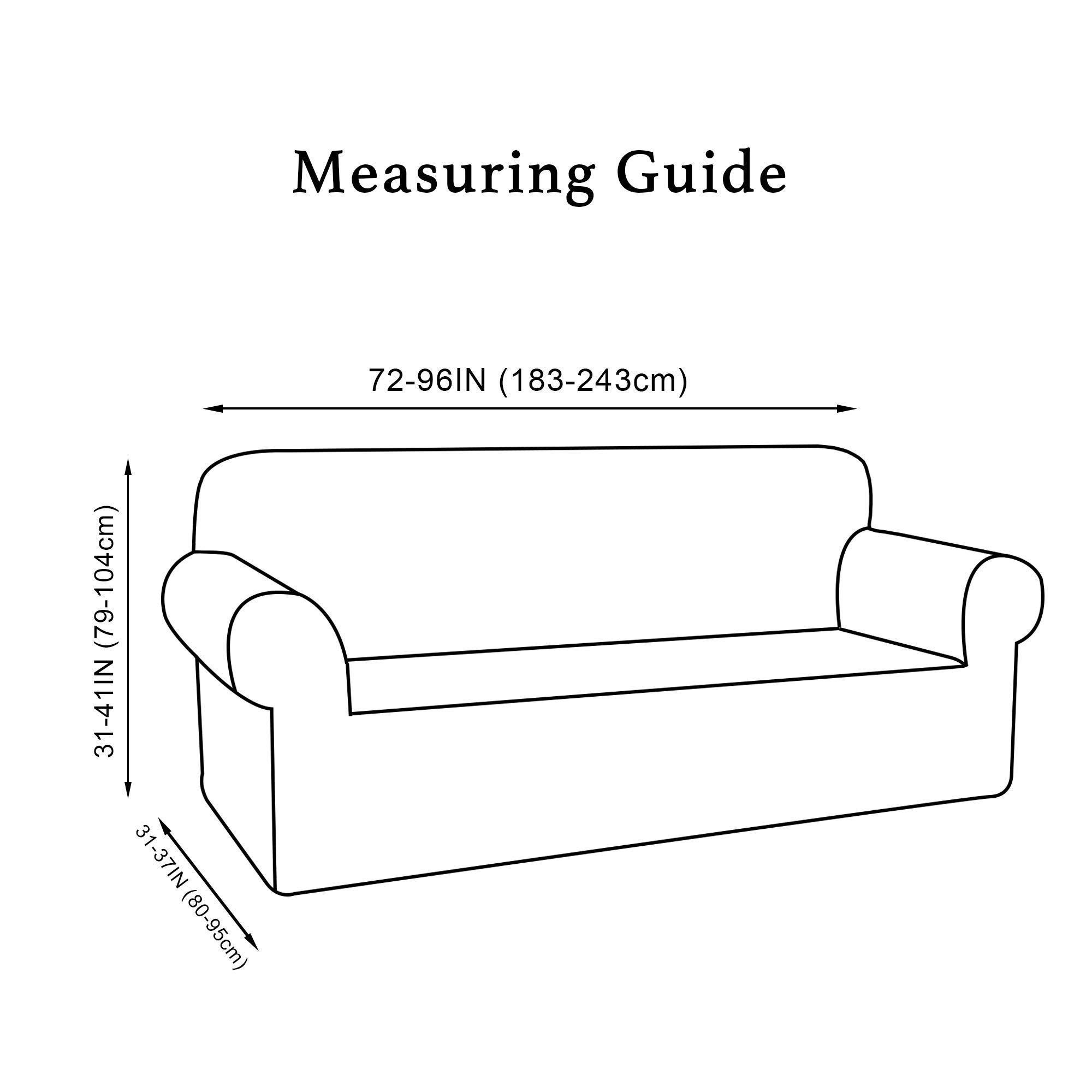Turquoise Velvet Sofa Slipcover Set - Stretchable Loveseat & Couch Cover in Taupe | Perfect for Living Room, Bedroom, and Lounge Furniture Protection