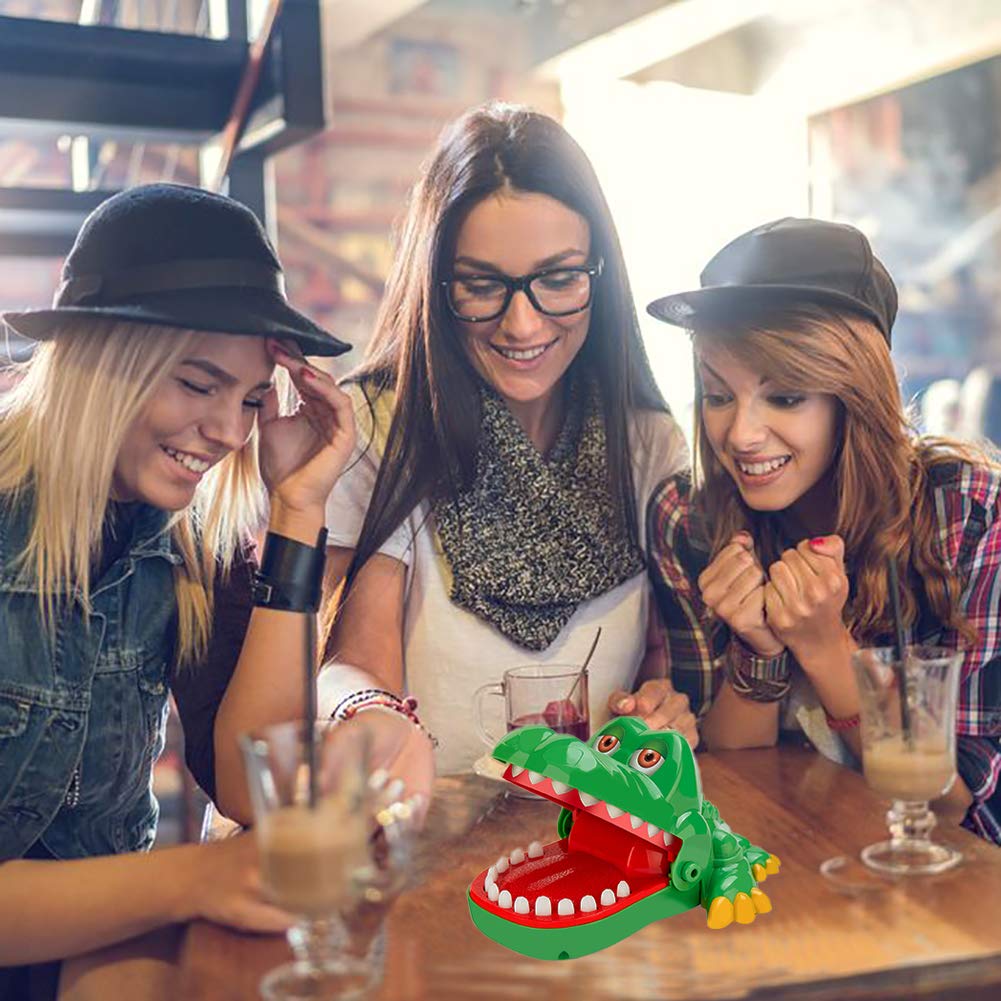 Best Crocodile Teeth Game for Kids - Fun Alligator Dentist Toy with Biting Action, Exciting Family Board Game for Parties & Preschool Learning Activities