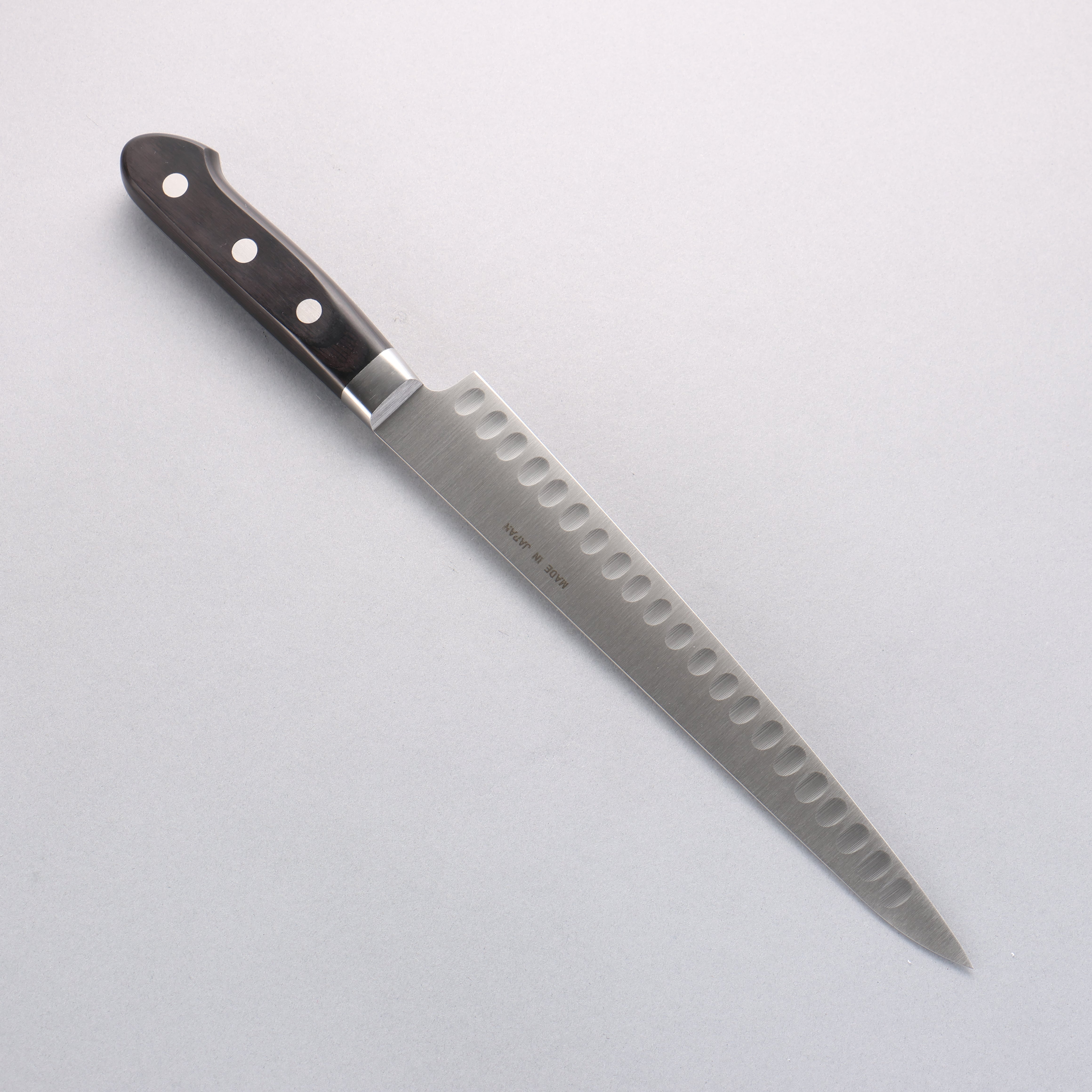 Premium Swedish Steel Sujihiki Knife 240mm - Black Pakkawood Handle - Perfect for Slicing Salmon, Sushi & Delicate Meats - Professional Chef & Home Cooking Essential