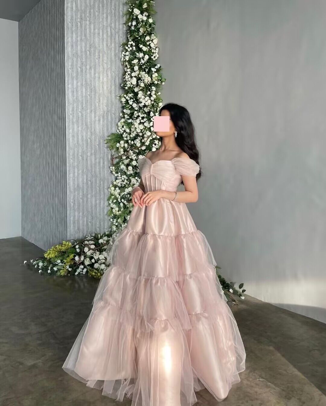 Light Pink A-Line Long Prom Dress - Sweet Princess Gown J2768 for Homecoming, Quinceañera & Formal Events