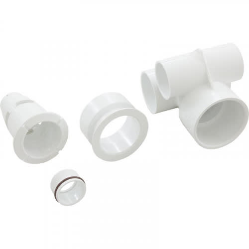 Waterway Poly Gunite Assembly 1 1/2Air | 210 3700 - Durable Pool Jet Fitting for Inground Swimming Pools | Perfect for Water Features and Spa Jets