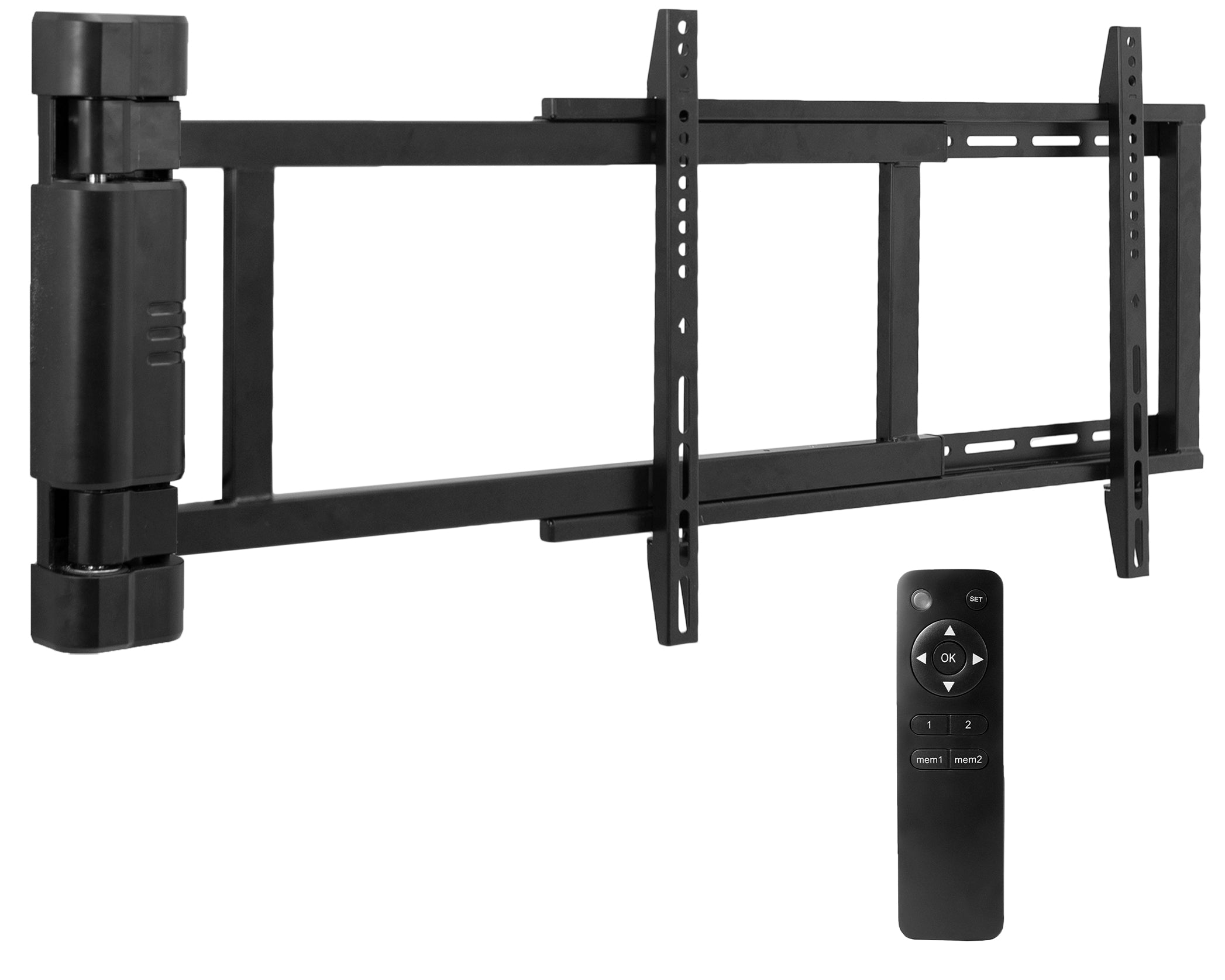 Heavy Duty Full Motion TV Wall Mount Bracket for 32-75 Inch Flat Screen TVs - Adjustable Tilt Swivel Articulating Arm for Living Room, Bedroom, or Office