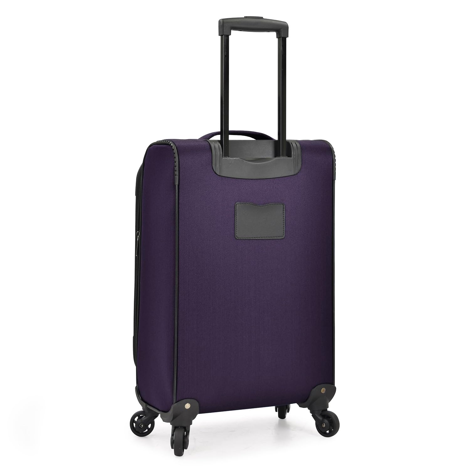 Expandable 22-Inch Purple Softside Spinner Luggage for Travel - Lightweight Carry-On Suitcase with 360° Wheels | Perfect for Airplane, Business Trips & Weekend Getaways