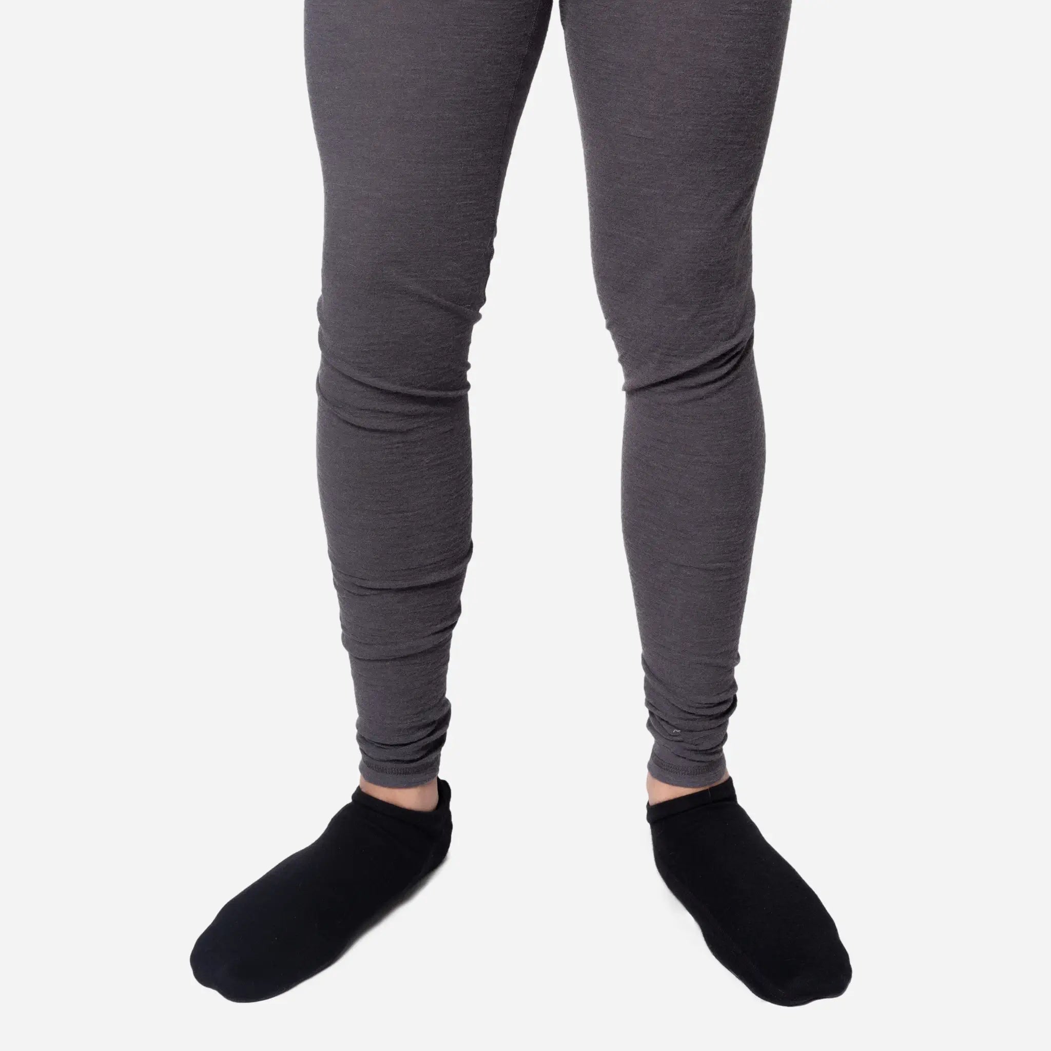 Ultralight Men's Alpaca Wool Leggings - 160 GSM Warm Thermal Base Layer for Hiking, Skiing & Winter Outdoor Activities