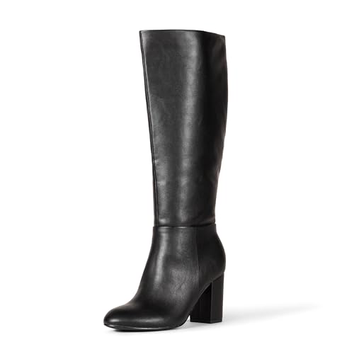 Black Faux Leather