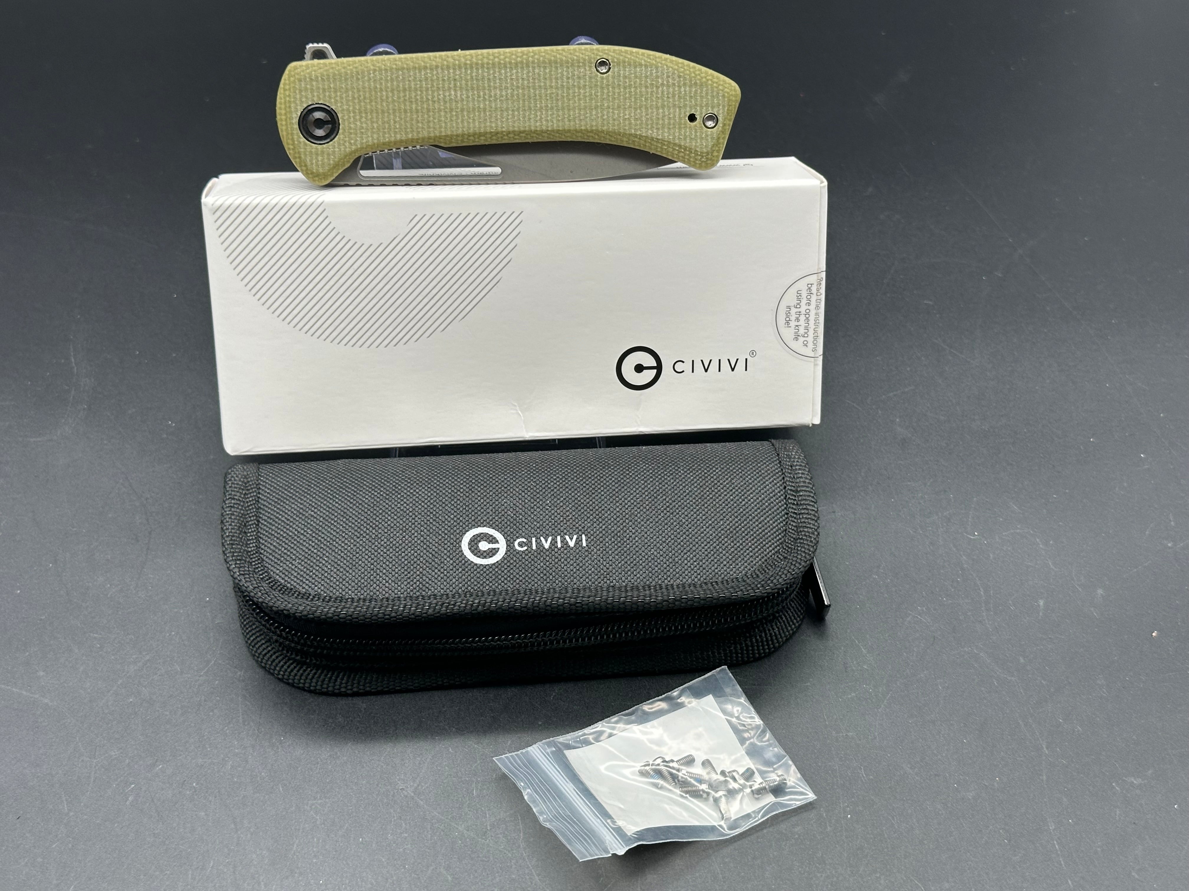 CIVIVI Riffle Folding Pocket Knife - 3.5