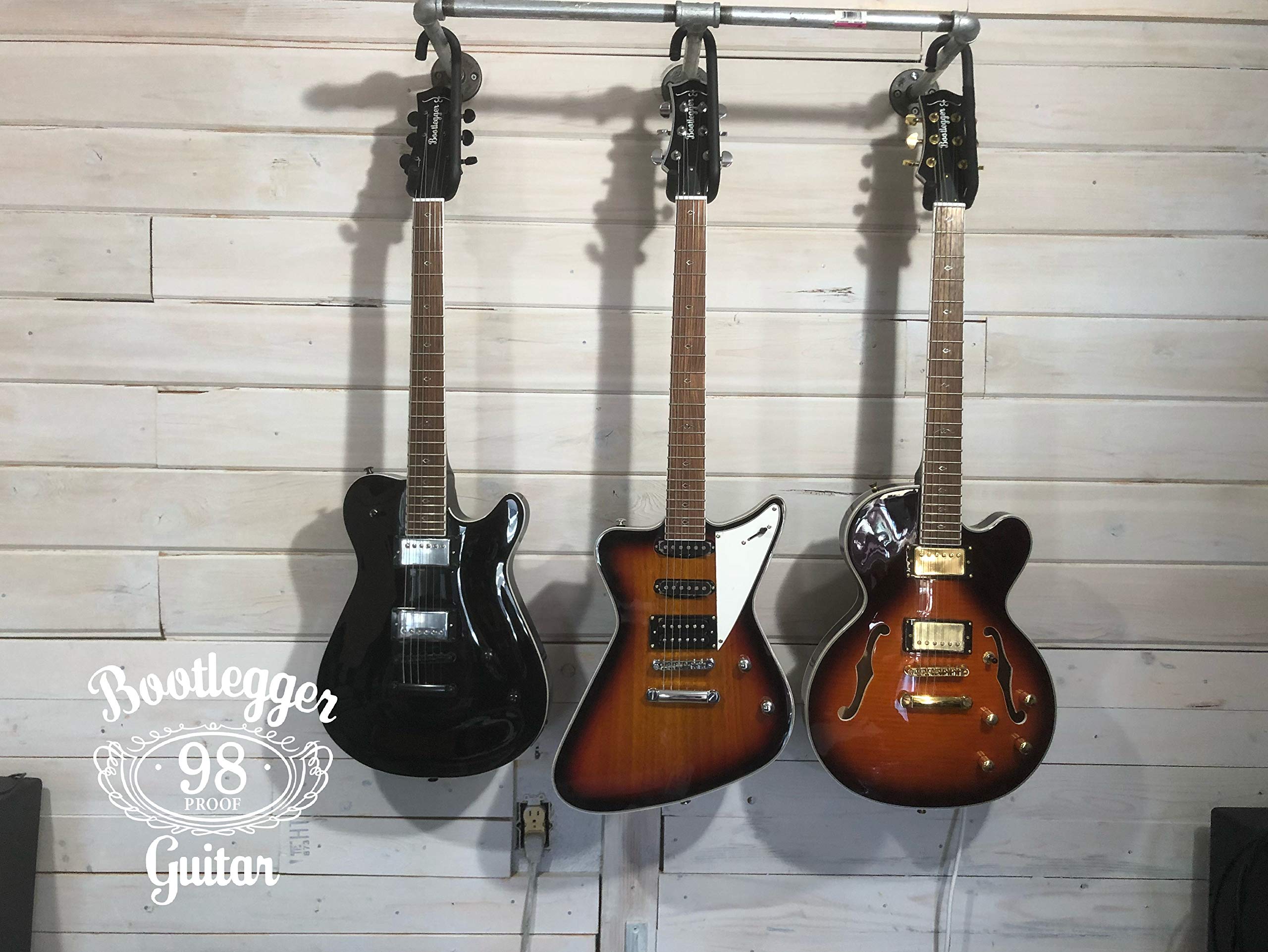 Bootlegger Guitar ONE No-Slip Padded Metal Closet Hanger - 12