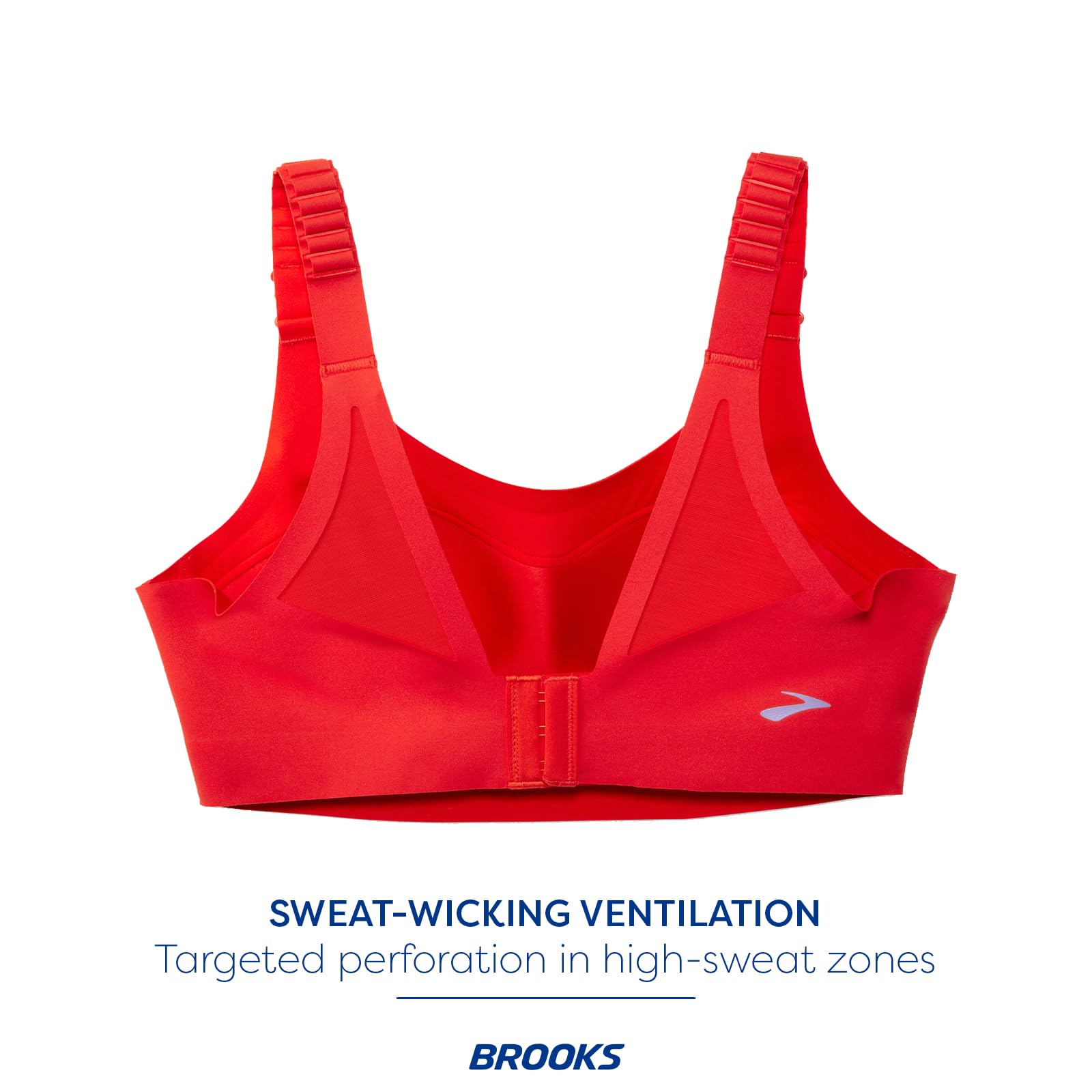 Brooks Women's Scoopback 2.0 High Impact Sports Bra - Maximum Support Running & Workout Top for Gym, CrossFit & Marathon Training