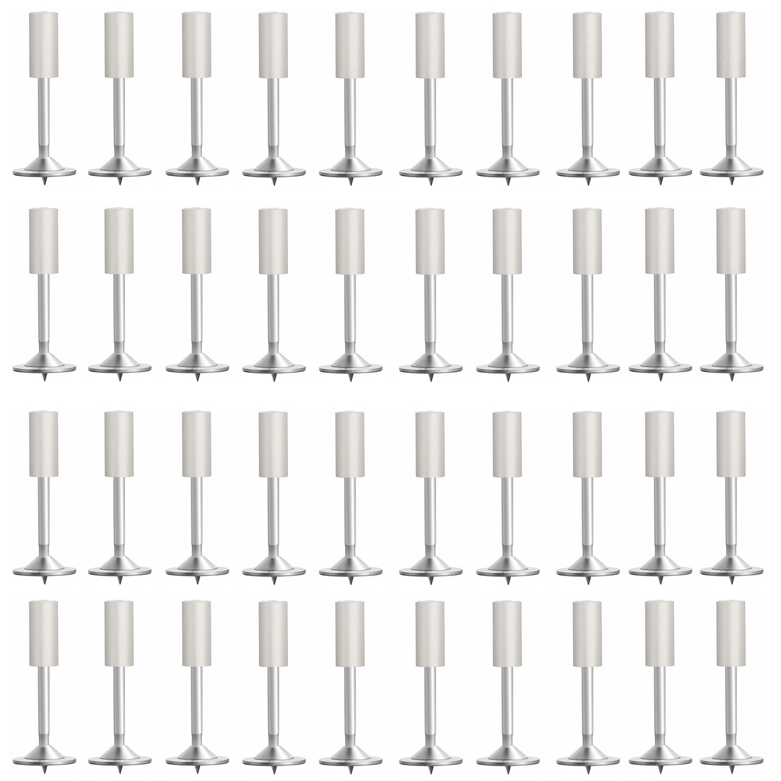 200pcs Steel Round Nails for Manual Nail Gun - Concrete Wall Fastening Tool for Ceiling Cable Ducts & Home DIY Repairs | Durable Construction Nails for Woodworking & Renovation Projects