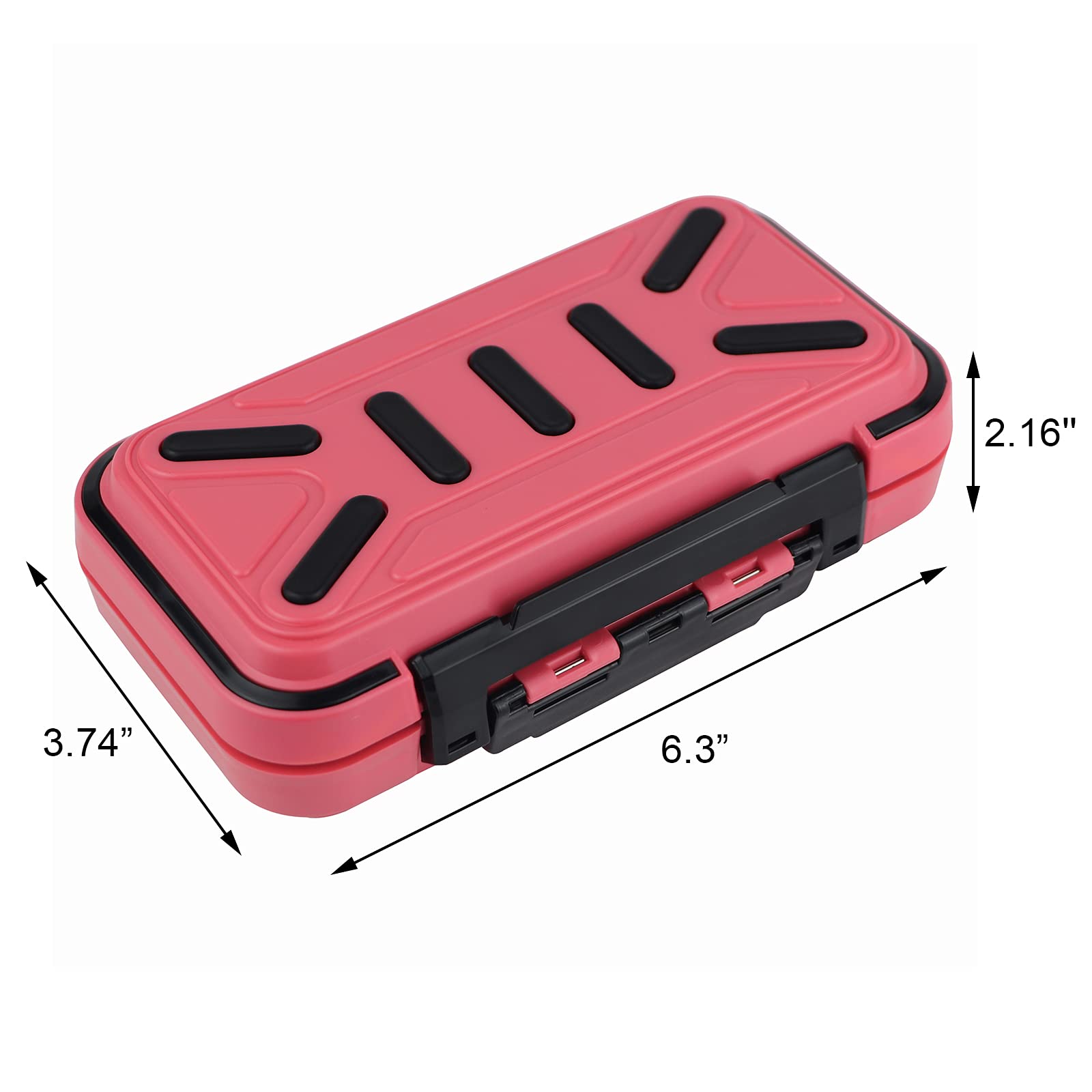 **Waterproof Floating Fishing Tackle Box - Double-Sided Adjustable Divider Storage Organizer for Lures, Hooks, Beads & Jewelry - Perfect for Fishing Trips & Craft Organization**