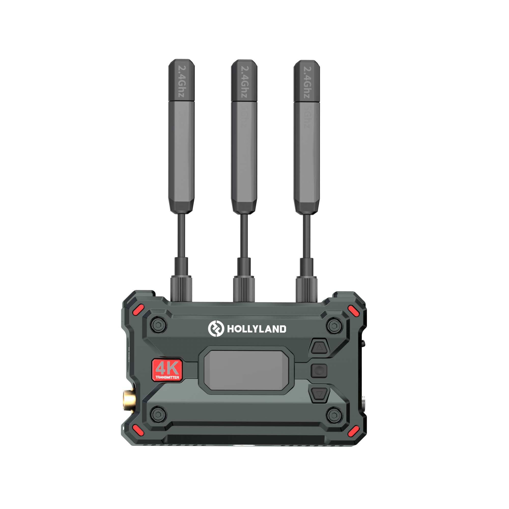 Pyro Transmission and Monitoring Kit with 7 Video Transceiver Monitors - Professional Fire Detection System for Industrial Safety & Security Surveillance
