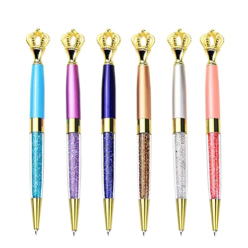 Metal crown pen