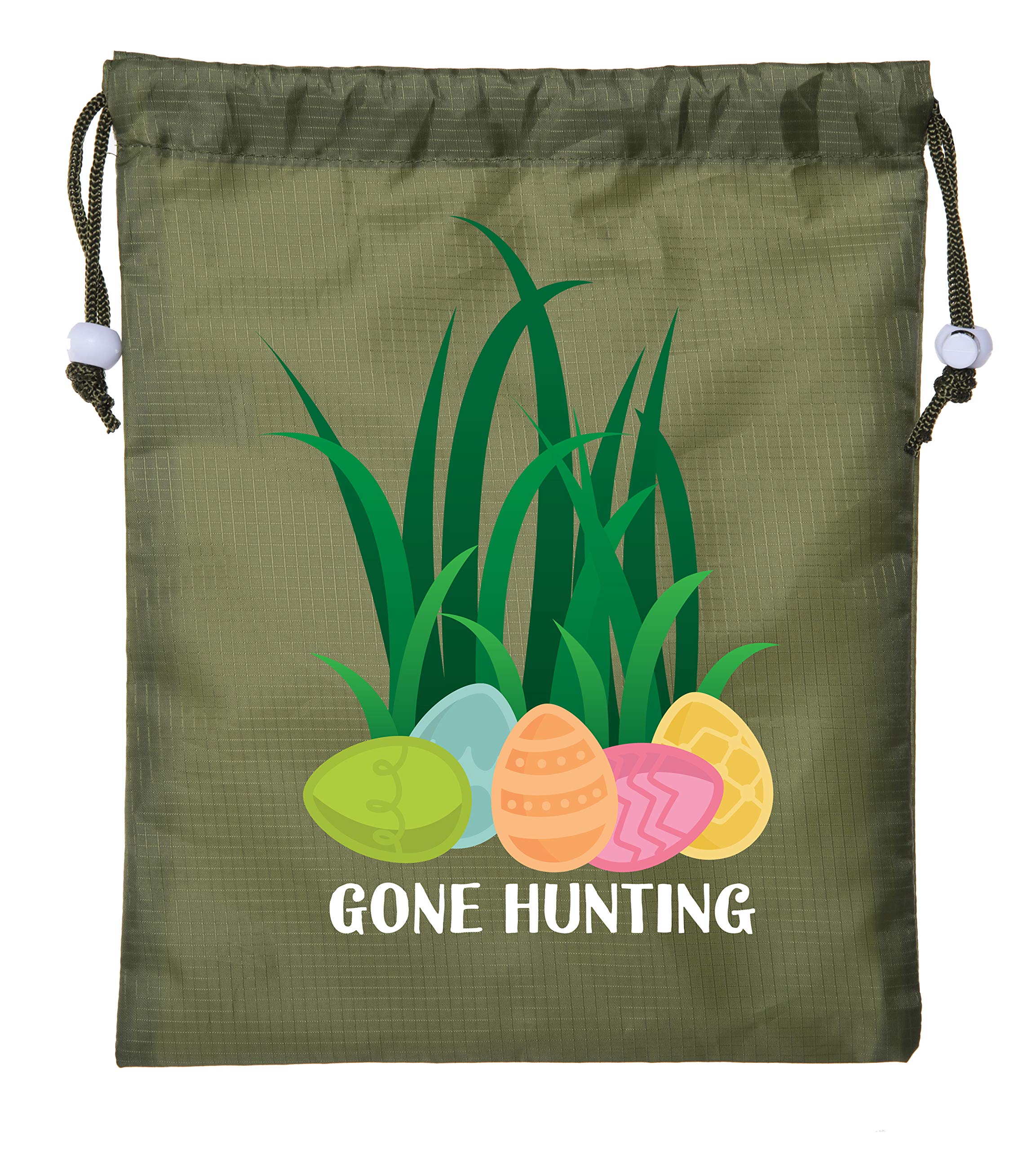 Mini Easter Basket Bags - Bulk Drawstring Cinch Sacks for Easter Egg Hunt, Party Favors & Gift Giving - Cute Bunny Themed Treat Bags for Kids Easter Celebration