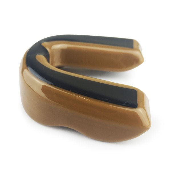 EI Brown Mouth Guard for Sports & Teeth Grinding - Protective Dental Night Guard for Boxing, MMA, and Bruxism Relief