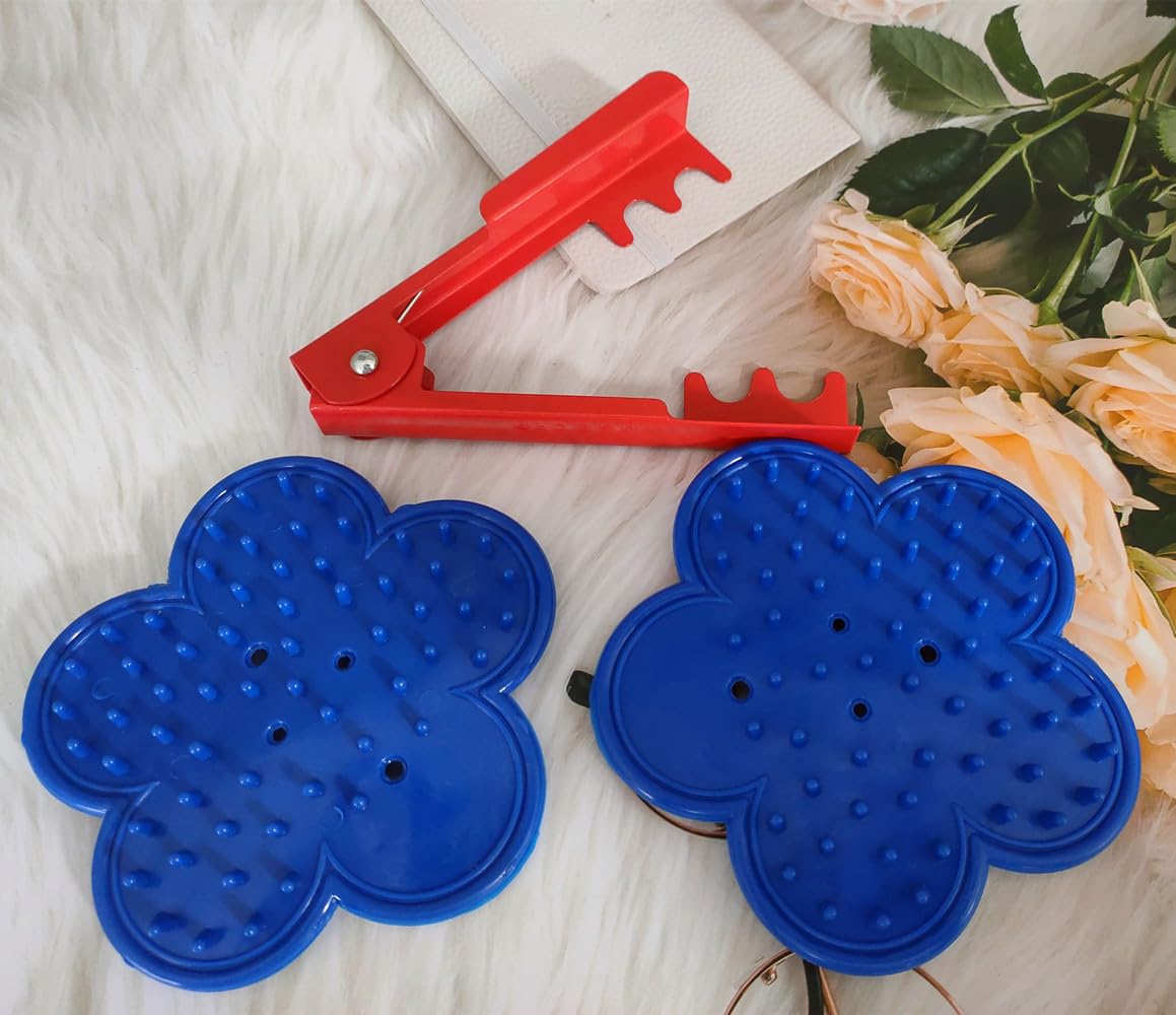 Rose Stripper Thorn Remover Tool Kit - 3 Pack Professional Garden Tool for Removing Thorns & Leaves from Roses - Perfect for Floral Arrangement, Gardening, and DIY Bouquets