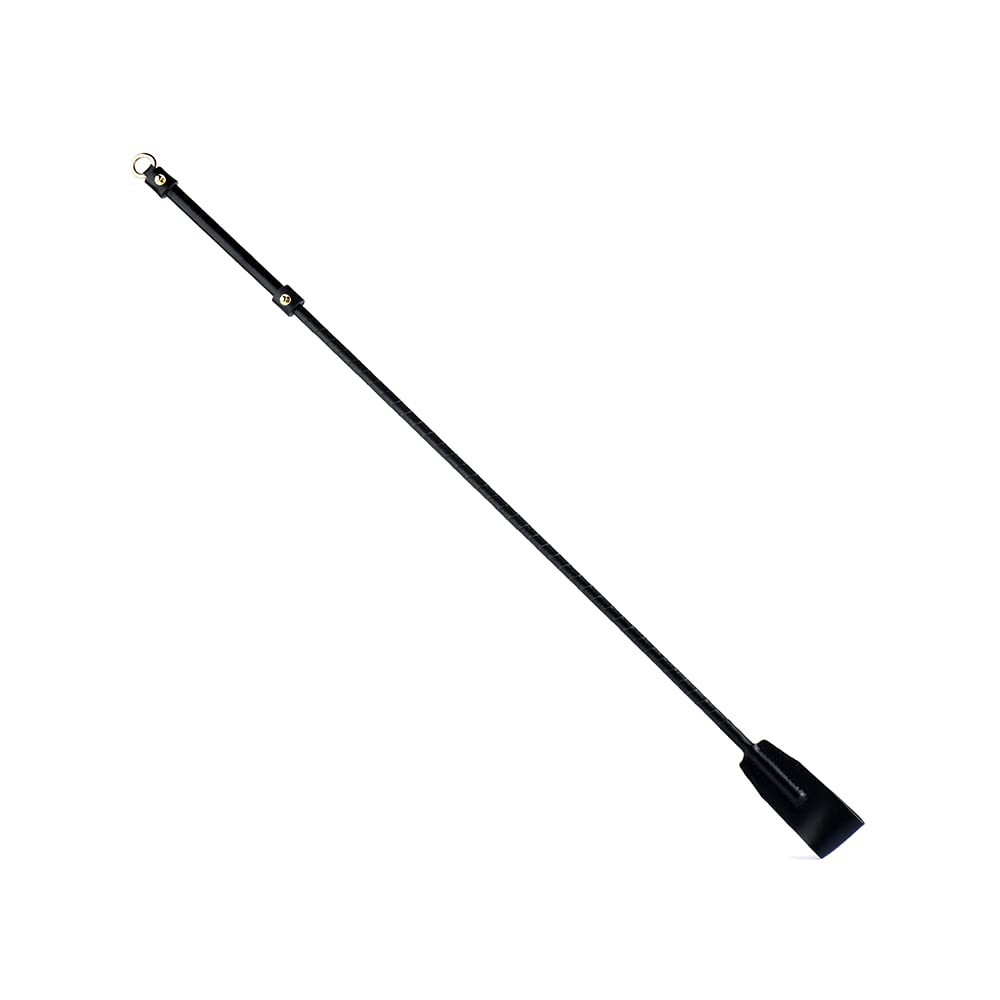 Premium Italian Leather Riding Crop - BDSM Whip for Couples, Bondage Gear & Kinky Sex Accessories | Enhance Intimacy & Spice Up Your Bedroom Play | Perfect for BDSM Lovers & Adult Playtime