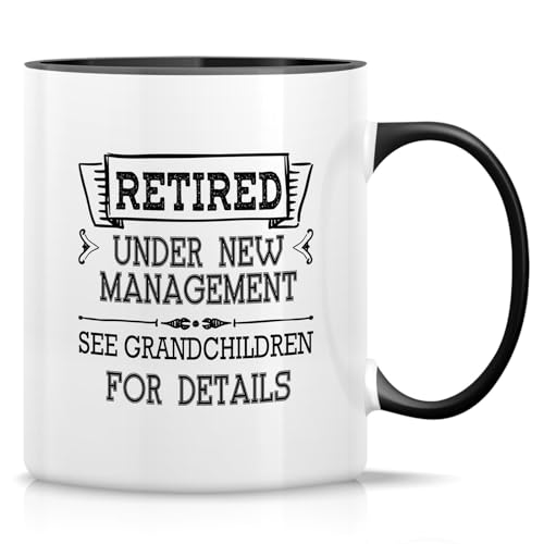 RTD006 - White Mug with Black Handle and Inner