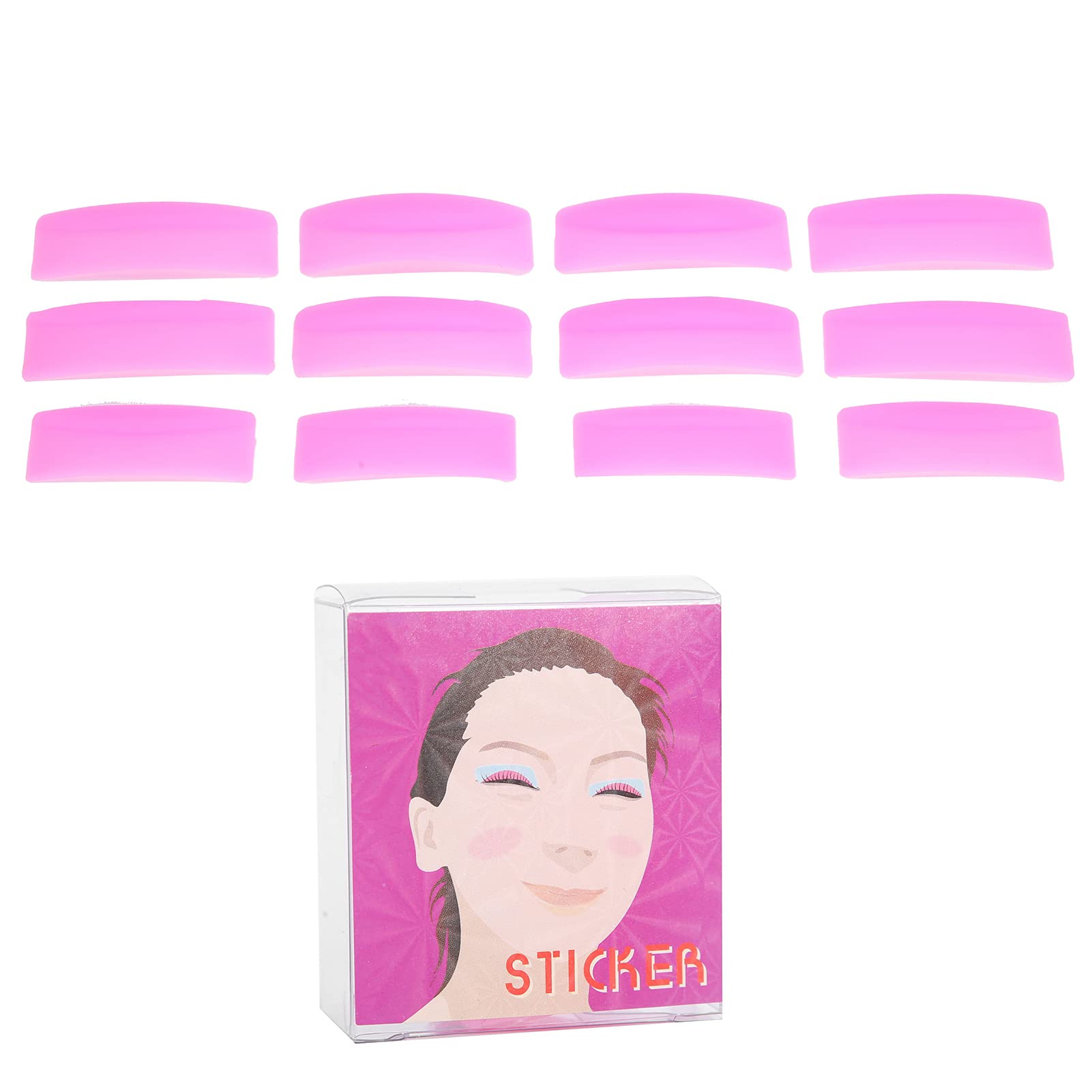 ANKROYU Silicone Eyelash Pads - Reusable Eyelash Lift Pads for Lash Extensions & Perming, Professional Makeup Beauty Tool for Perfect Curled Lashes | Ideal for Salon, Home Use & DIY Lash Styling