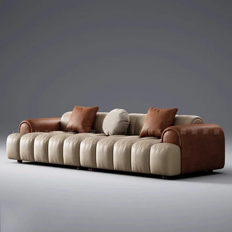 Luxury Chesterfield Style Lazy Sofa Chair - Premium Relaxing Recliner for Living Room, Bedroom & Home Theater - Comfortable Lounge Chair with Ottoman