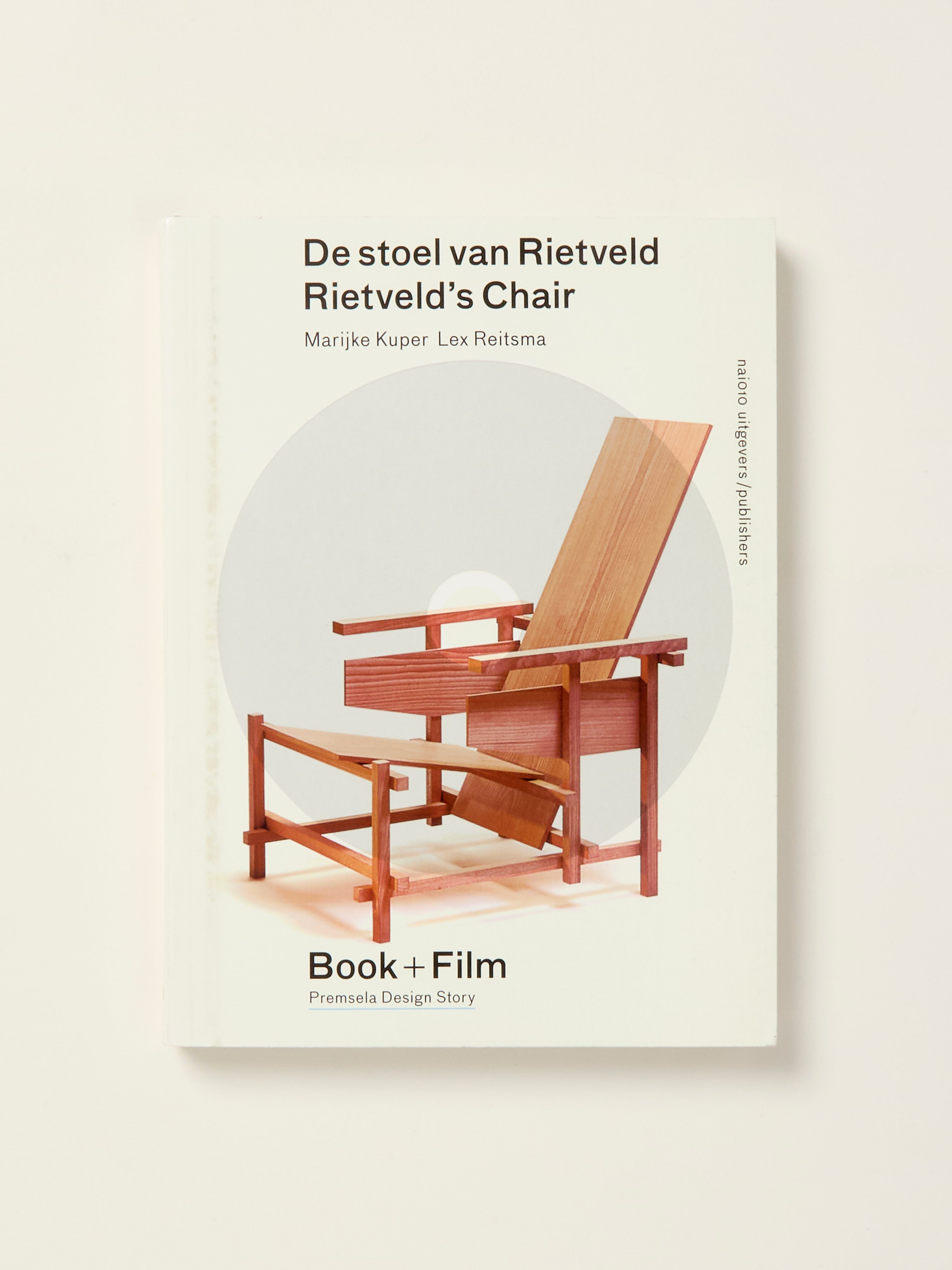Rietveld Chair - Iconic Modernist Wooden Chair for Home & Office - Perfect for Living Room, Dining Room, and Workspace Decor