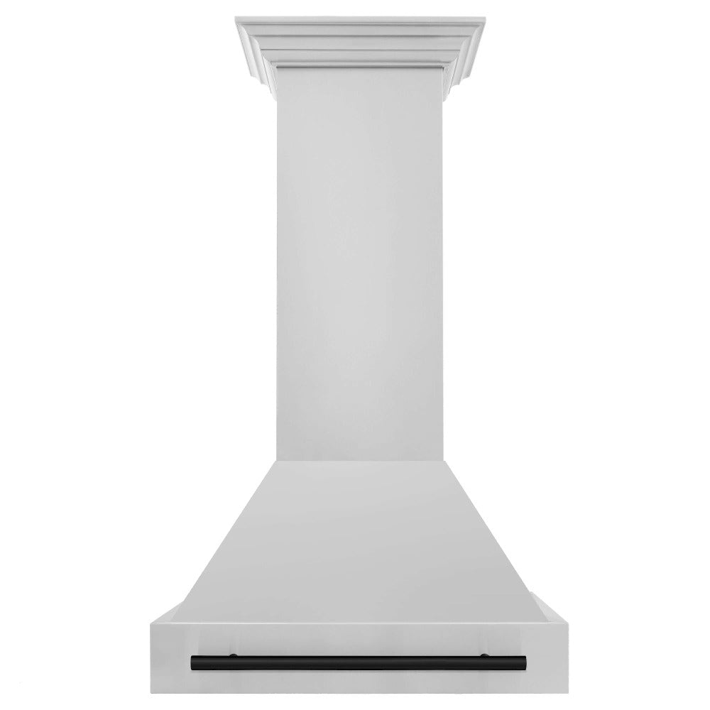ZLINE Autograph Edition 30 Inch Stainless Steel Range Hood with Stainless Steel Shell & Handle (8654STZ 30) - Professional Kitchen Ventilation for Home Chefs