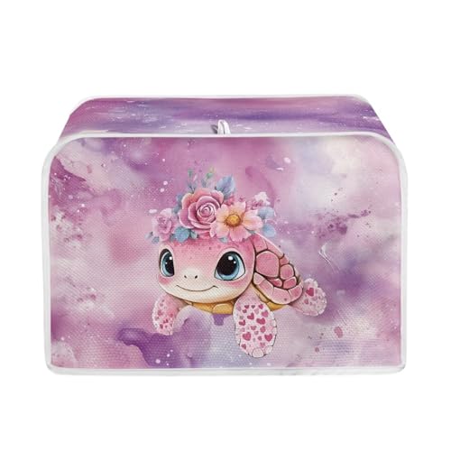 Pink and Purple - Cute Sea Turtle Flower