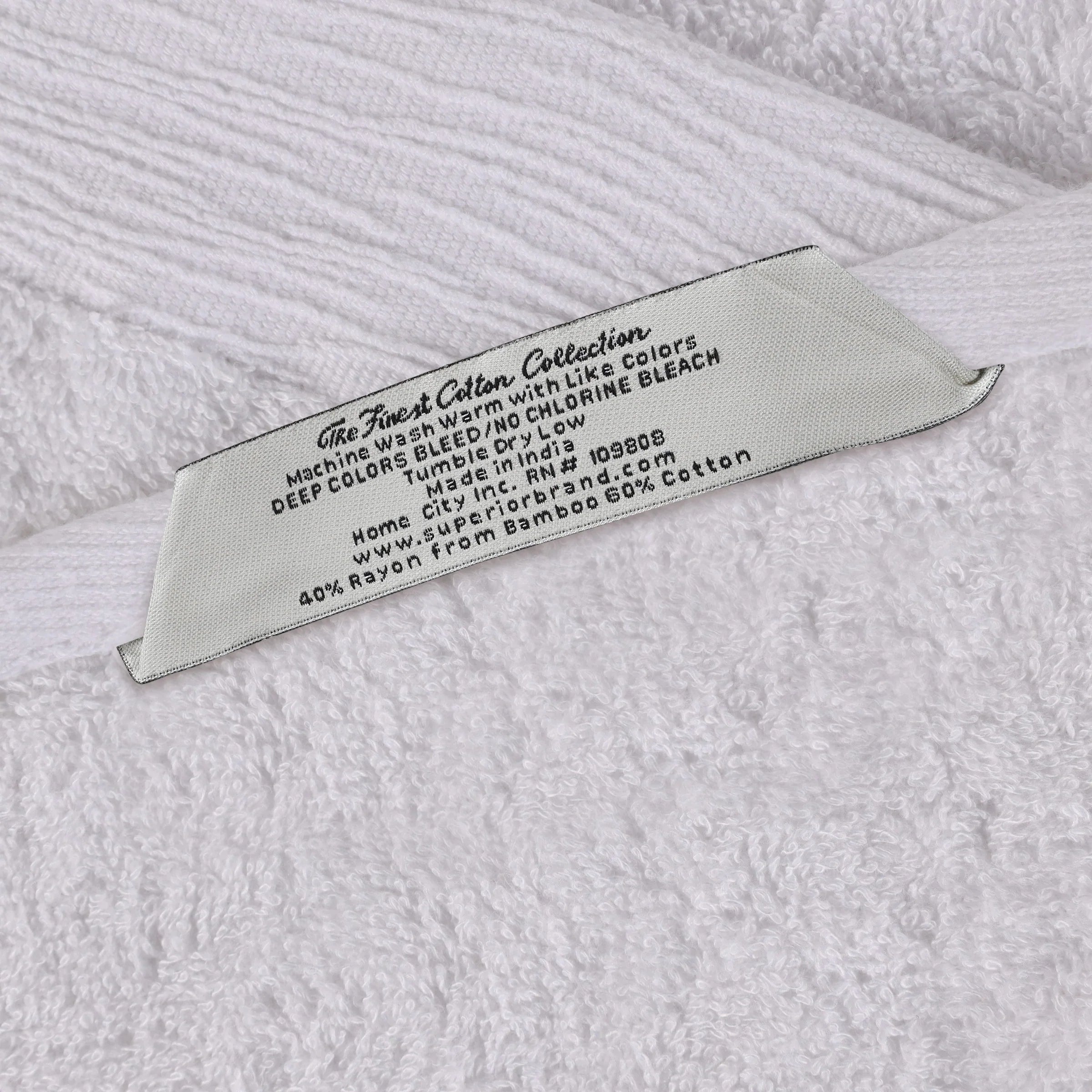 Bamboo Rayon Eco-Friendly Soft Bath Towel Set of 3 | Ultra Absorbent & Hypoallergenic | Perfect for Spa, Bathroom & Beach