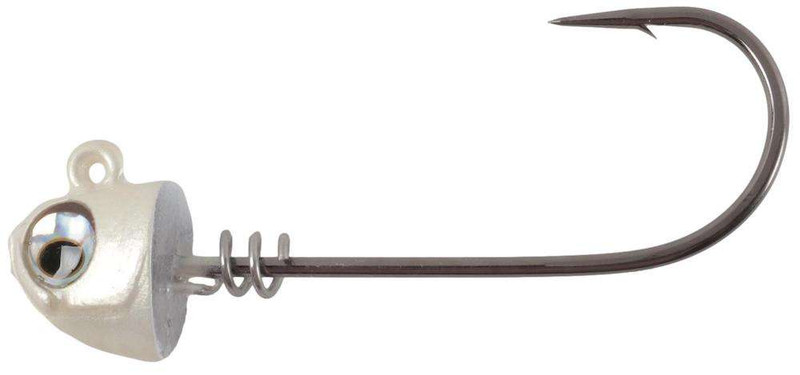 8 Screwlock Jig Head (2 oz) - Premium Fishing Lure for Bass, Walleye & Saltwater Fish - Ideal for Freshwater & Saltwater Fishing