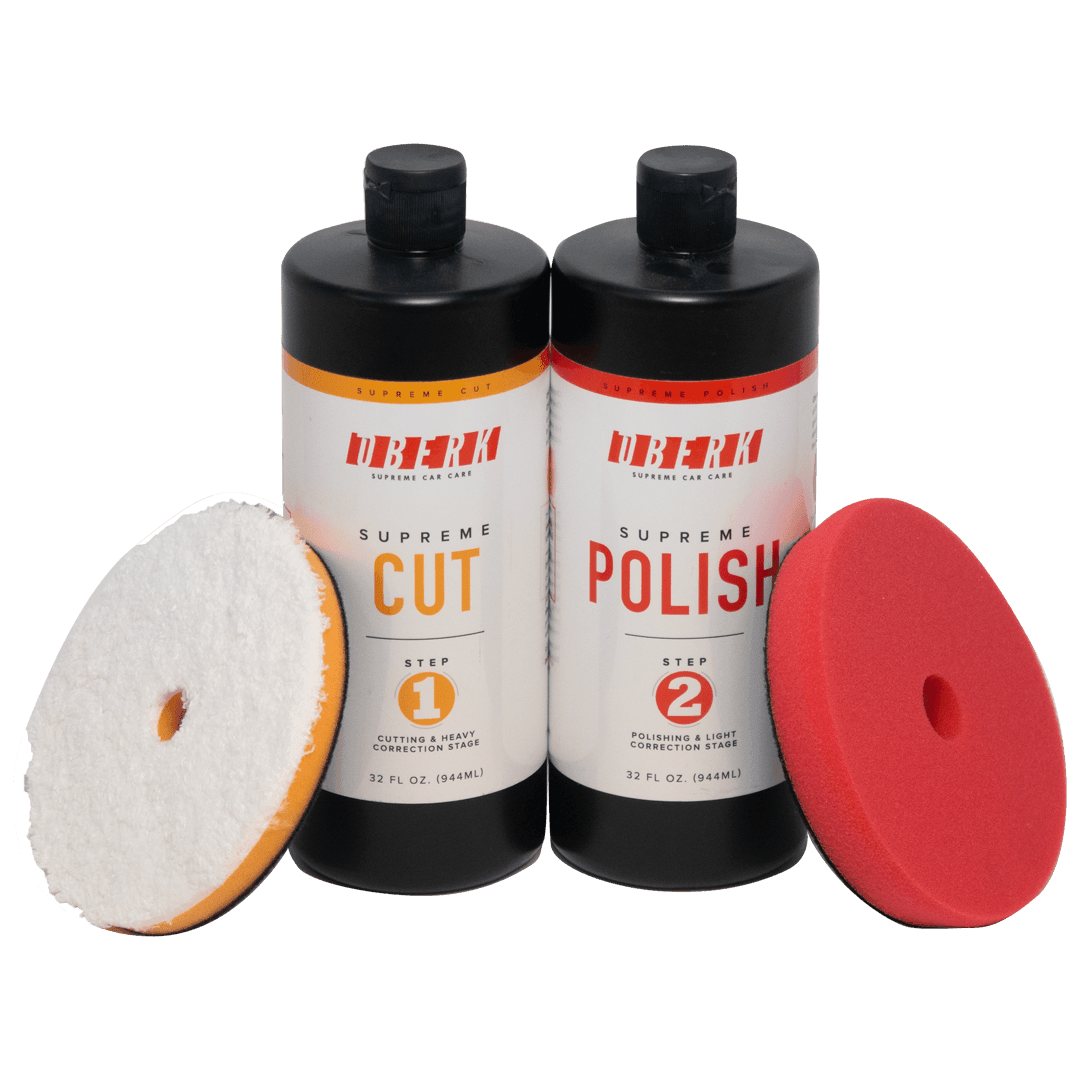 OBERK Supreme Paint Correction Detailer's Kit – Professional Car Detailing Kit for Scratch Removal & Paint Restoration – Perfect for Auto Enthusiasts & Detailing Professionals