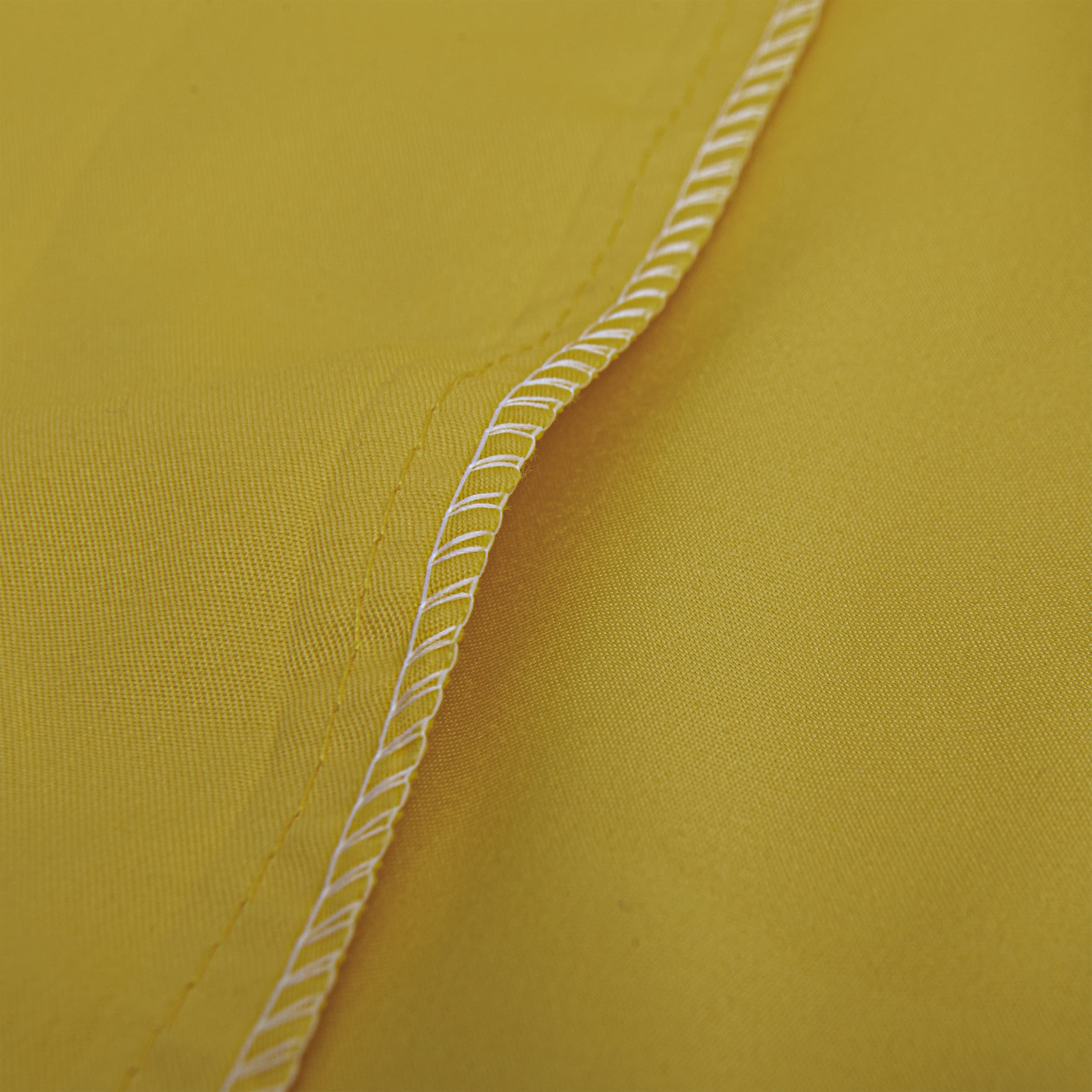 NTBAY 4-Piece Toddler Bedding Set - Soft & Breathable Crib Bedding for Boys & Girls | Quilted Comforter, Fitted Sheet, Flat Sheet & Pillowcase | Yellow Nursery Decor | Perfect for Daycare, Nursery & Toddler Rooms