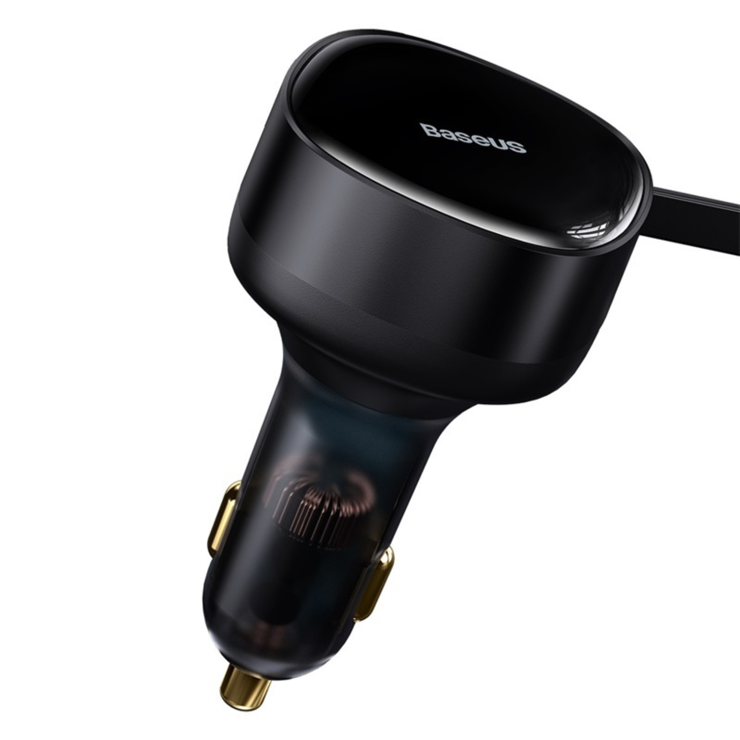 Baseus 30W Fast Car Charger Dual Port USB-C & Lightning - Quick Charge for iPhone & Android - Perfect for Road Trips & Commuting