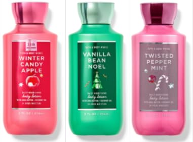 CHRISTMAS TRIO (Vanilla Bean Noel, Twisted Peppermint, Winter Candy Apple)
