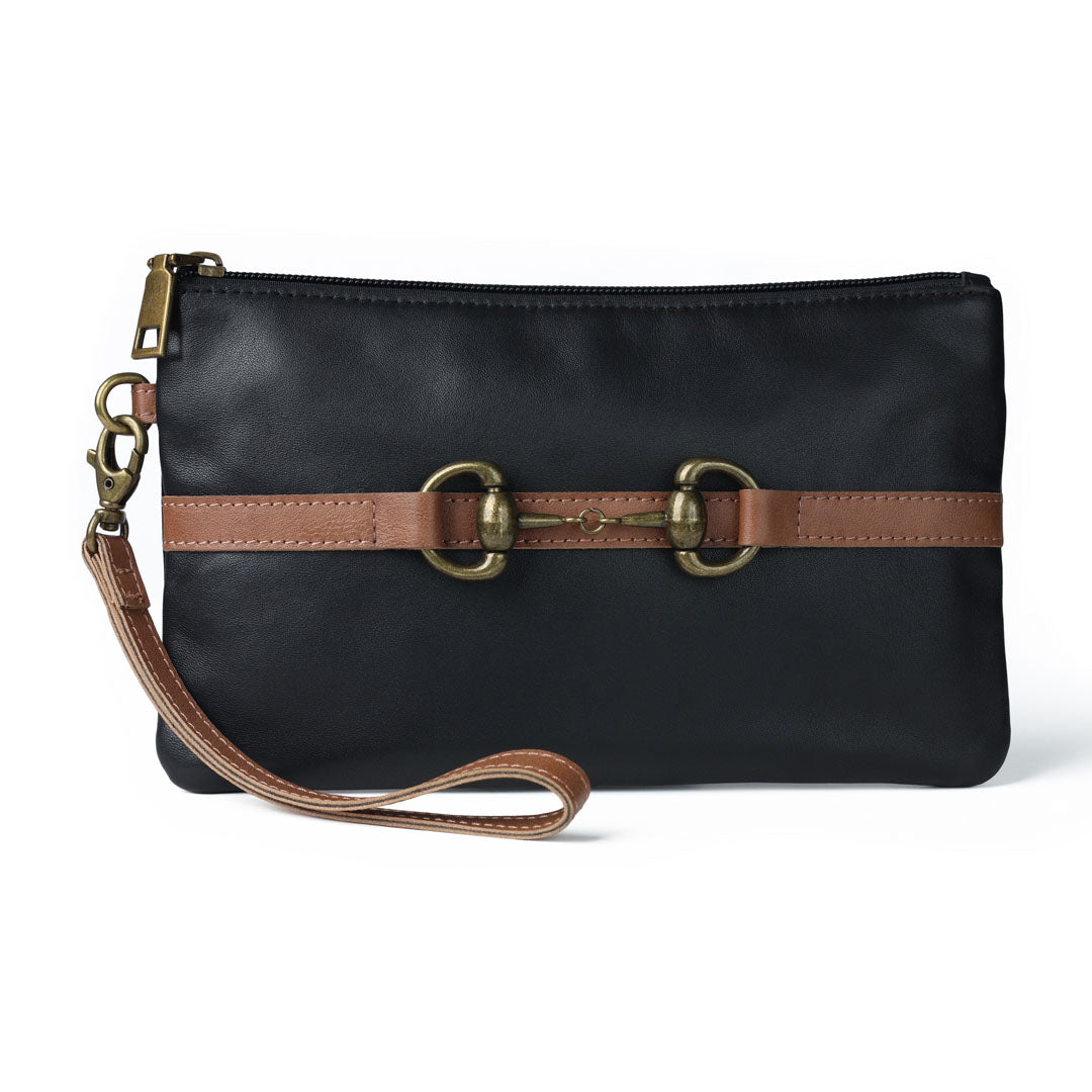 AWST Snaffle Bit Clutch Bag - Stylish Equestrian Inspired Handbag for Women | Perfect for Horse Riding, Parties & Evening Events