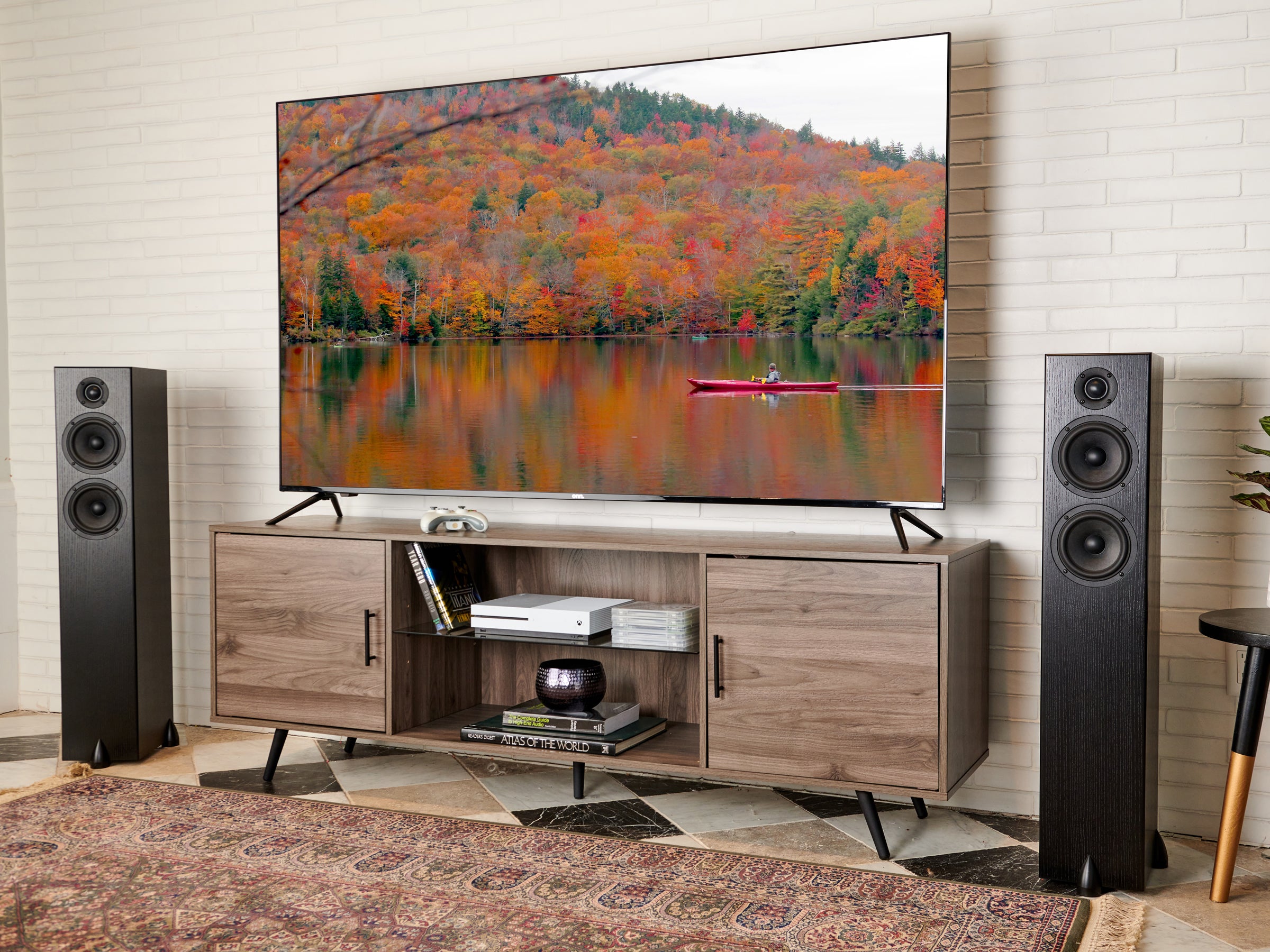 Totem Acoustic Bison Twin Tower Speakers (Pair) - Premium High-Fidelity Audio for Home Theater & Music Listening