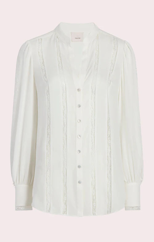 Dina Top Ivory - Elegant Women's Blouse for Casual & Office Wear | Perfect for Summer Outfits & Professional Style