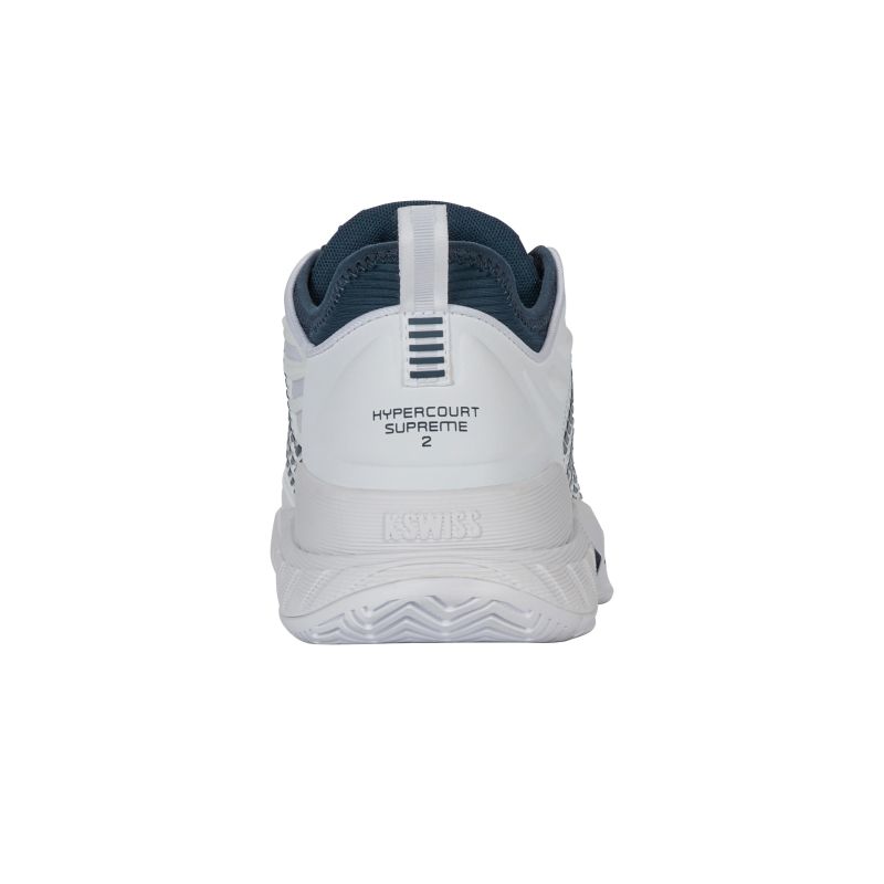 K Swiss Hypercourt Supreme 2 Clay Tennis Shoes for Men - Durable Clay Court Performance - Perfect for Competitive Tennis & Casual Wear
