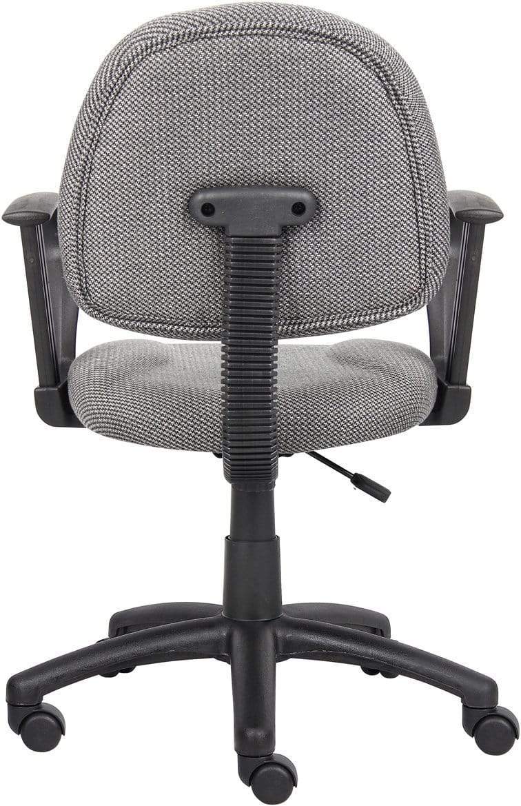 Boss Deluxe Ergonomic Posture Chair with Loop Arms [B317 BE] - Perfect for Office, Home & Gaming Comfort