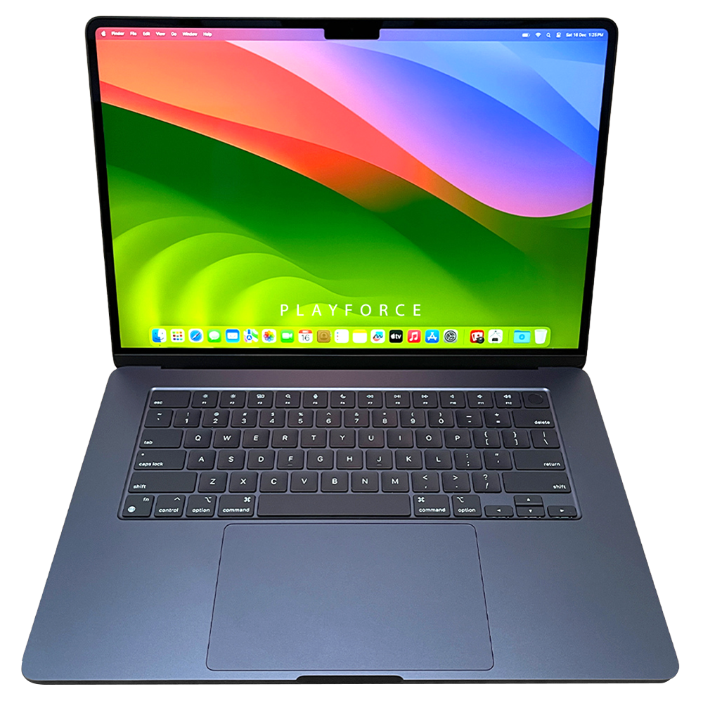 Apple MacBook Air 15-inch Laptop with M2 Chip (8-Core CPU, 10-Core GPU, 8GB RAM, 512GB SSD) - Midnight - Perfect for Work, Study & Creative Projects