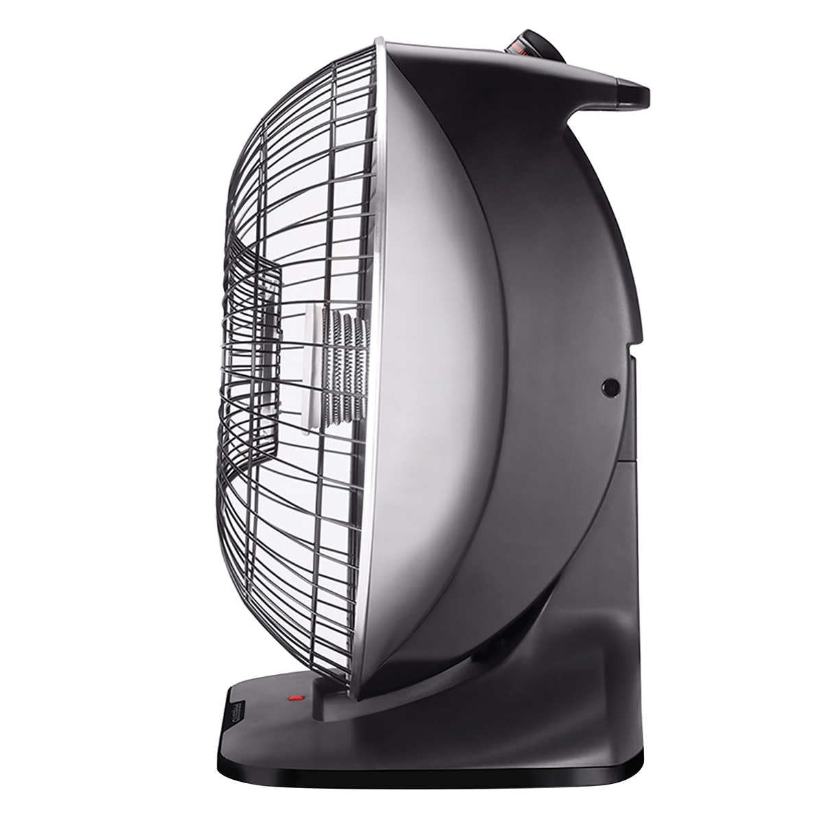Presto Heat Dish Plus Parabolic Electric Space Heater - Fast Heating Portable Heater for Home, Office & Indoor Use - Energy Efficient Ceramic Heater with Adjustable Thermostat