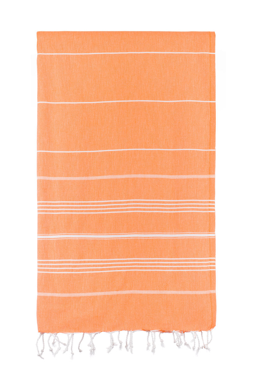 8-Pack Rainbow Turkish Towels - Soft, Absorbent & Quick-Drying Beach, Pool, Yoga & Travel Towels