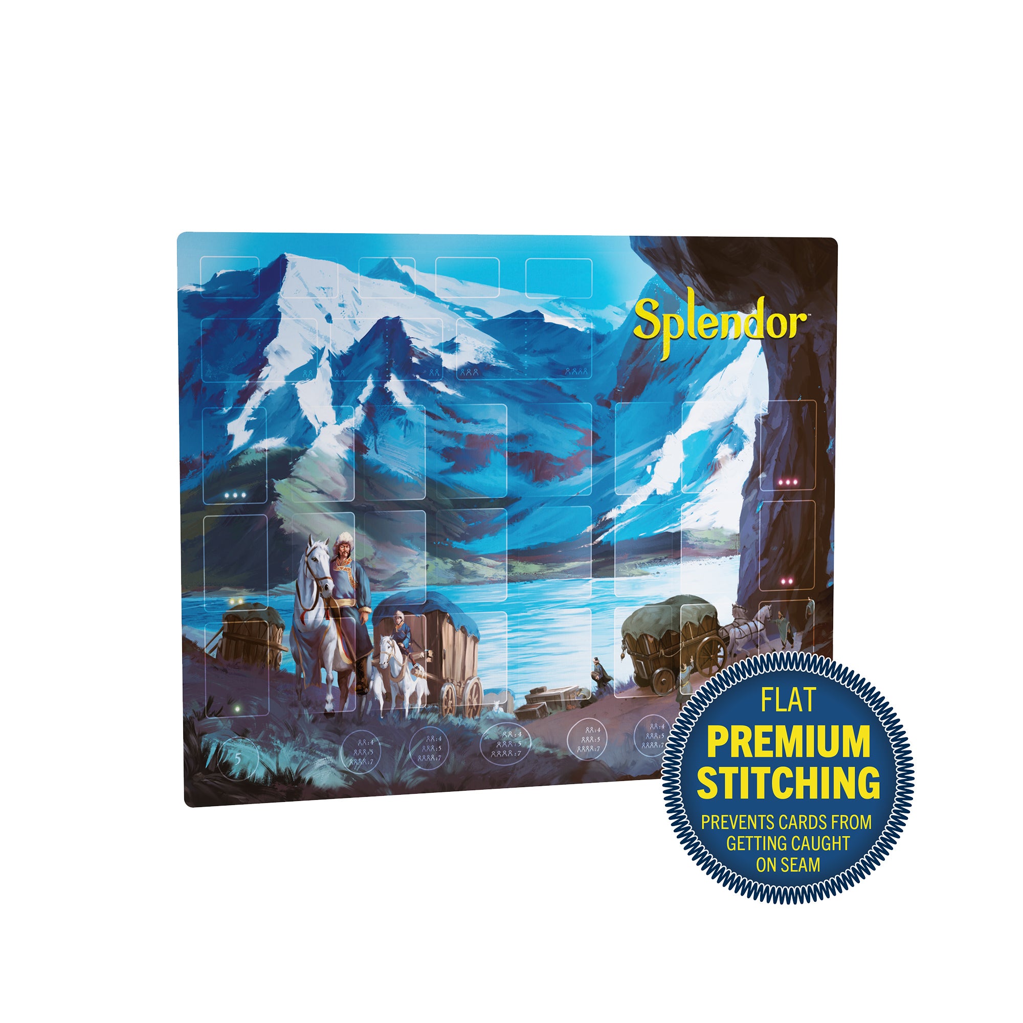 Premium Splendor Board Game Mat - Non-Slip Playmat for Card Games & Strategy Board Games - Perfect for Game Nights, Tournaments & Family Gatherings