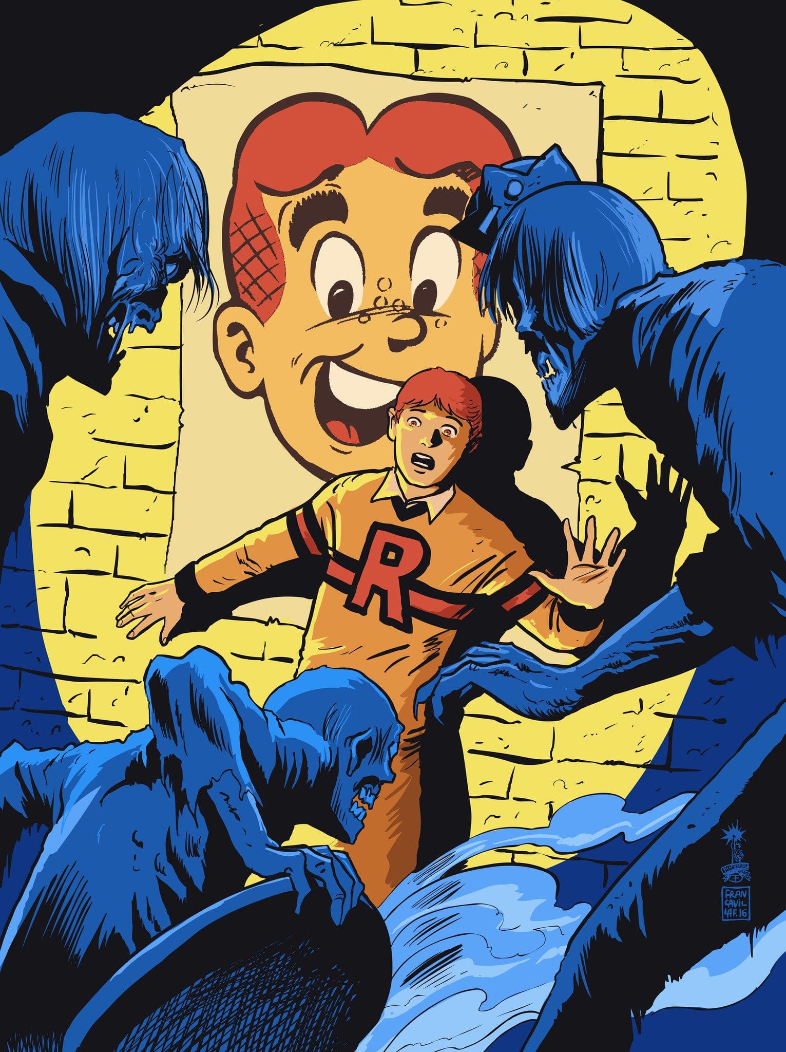 Archie Comics Baltimore Convention Exclusive Art Poster - Vintage Collectible Wall Decor for Comic Fans & Pop Culture Enthusiasts | Perfect for Bedroom, Office & Game Room
