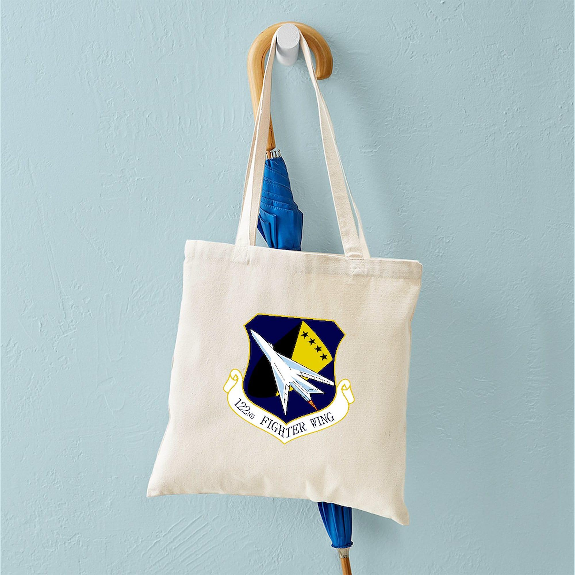 122nd FW Natural Canvas Tote Bag - Eco-Friendly Reusable Shopping Bag for Groceries, Beach & Daily Use | CafePress