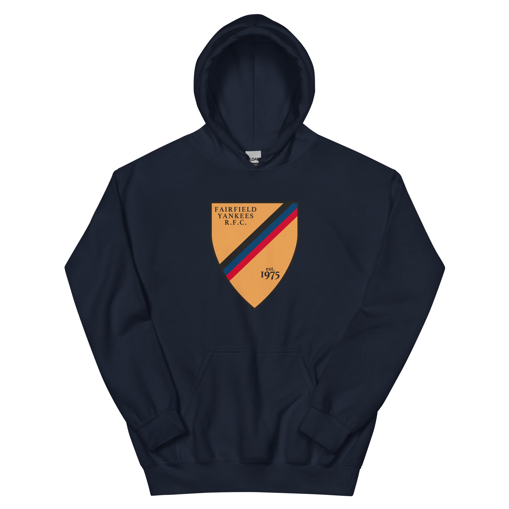 Fairfield Yankees RFC Heavy Blend Hoodie - Premium Cotton Pullover for Men & Women - Cozy Fleece Lining for Cold Weather - Perfect for Game Day, Casual Wear & Outdoor Activities