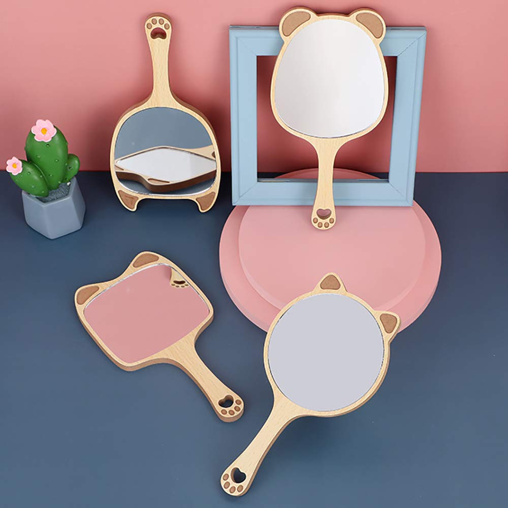 Professional Handheld Mirror for Salon & Barber - Durable Hairdressing Mirror for Stylists, Beauty & Makeup - Perfect for Hair Cutting, Styling & Cosmetics Application