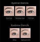Suffolk Dance Eye Stencils - Clearance Final Sale | Perfect for Dance Competitions & Stage Performances